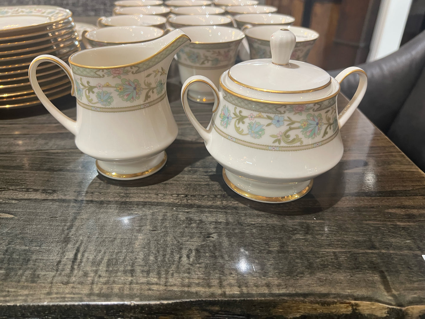 1975 - 1986 Noritake Miyoshi Service for 12 Dinnerware Set