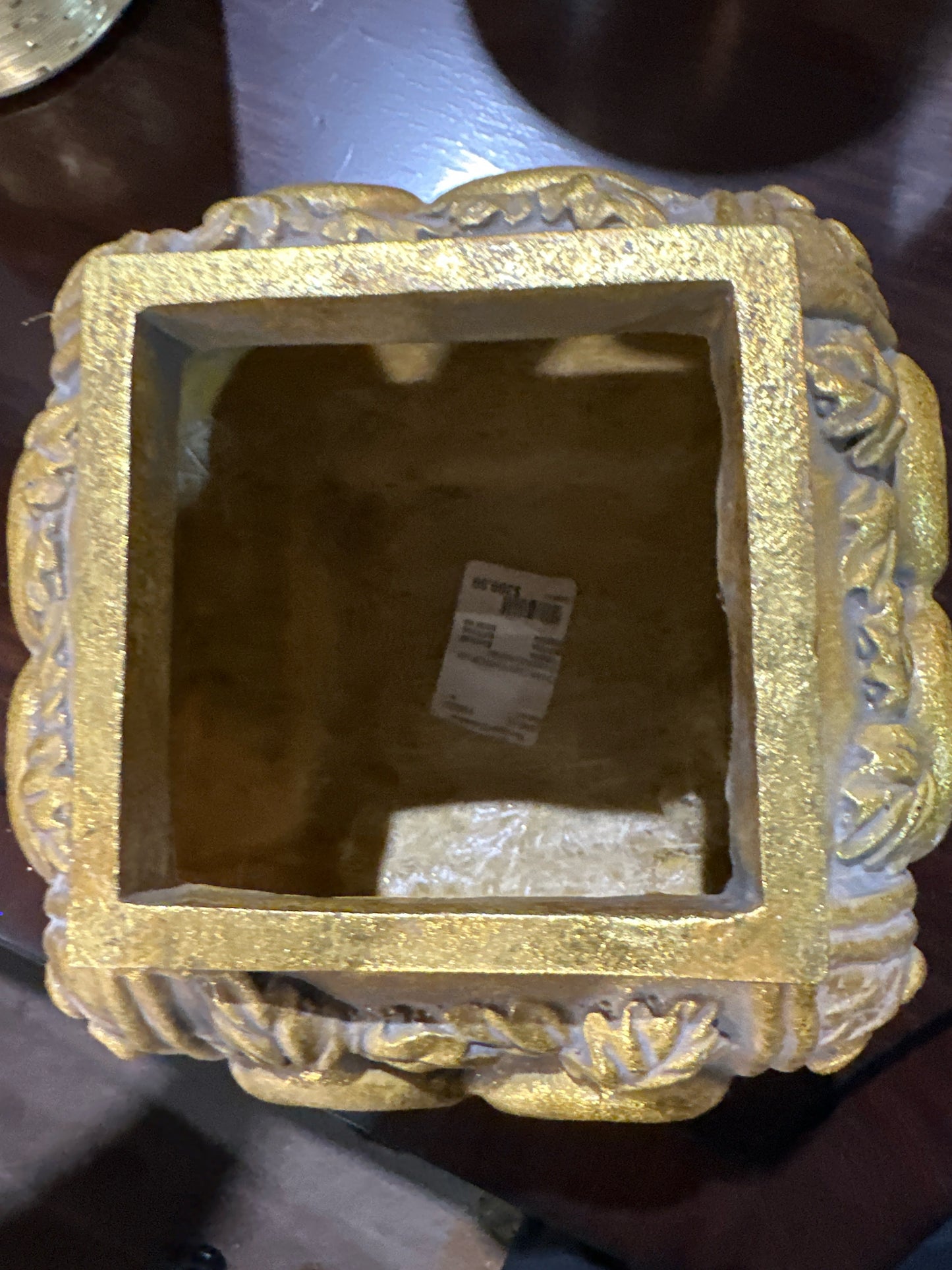 Ornate Gold Frame Still Life Grapes & Butterflies