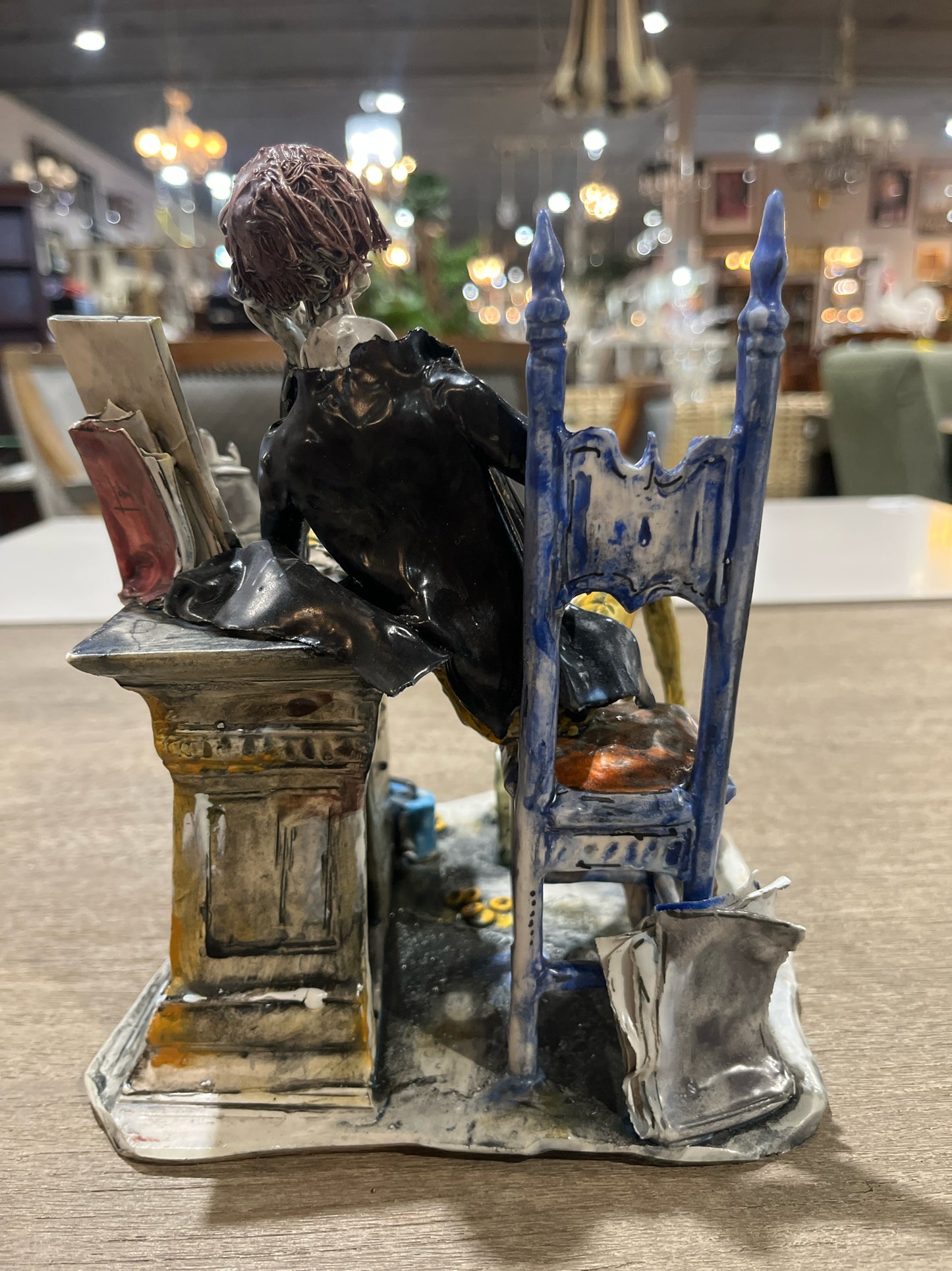 Toni Moretto "The Bookkeeper" Figurine