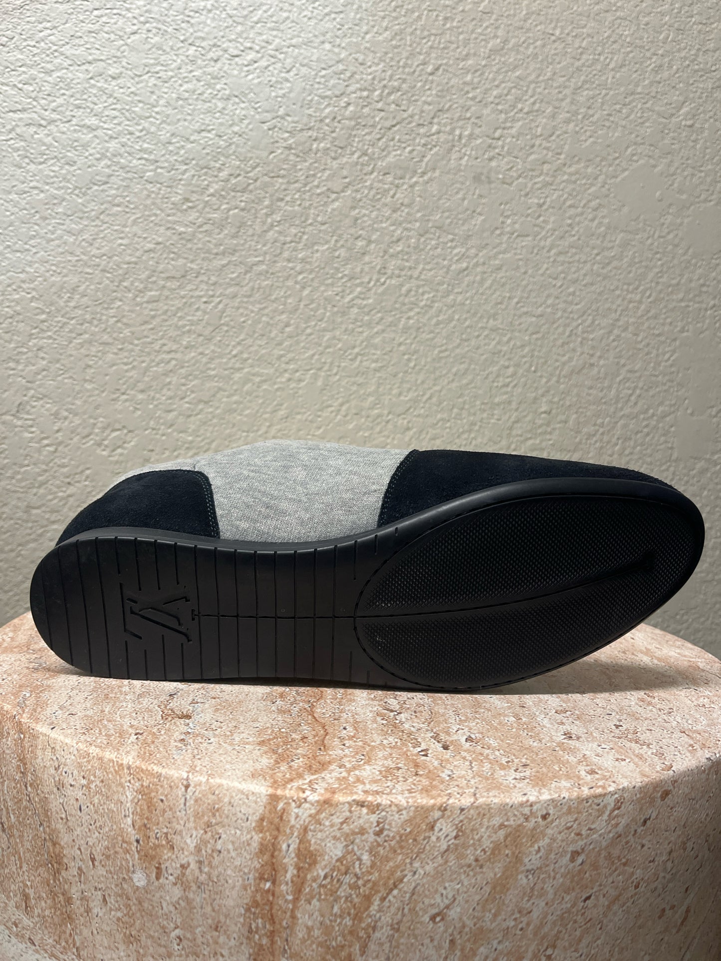 Louis Vuitton Black & Gray Monogram Sneaker