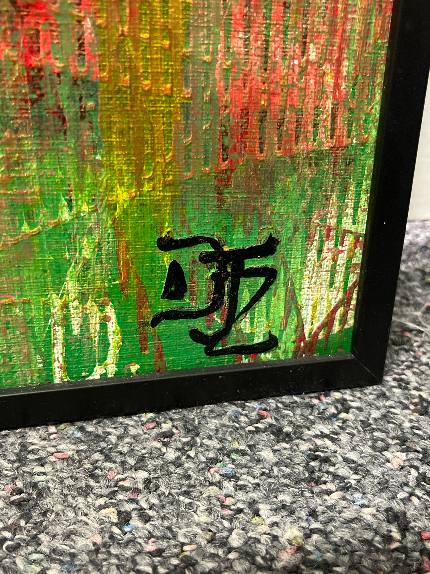 Dennis John Ziegler Green Canvas