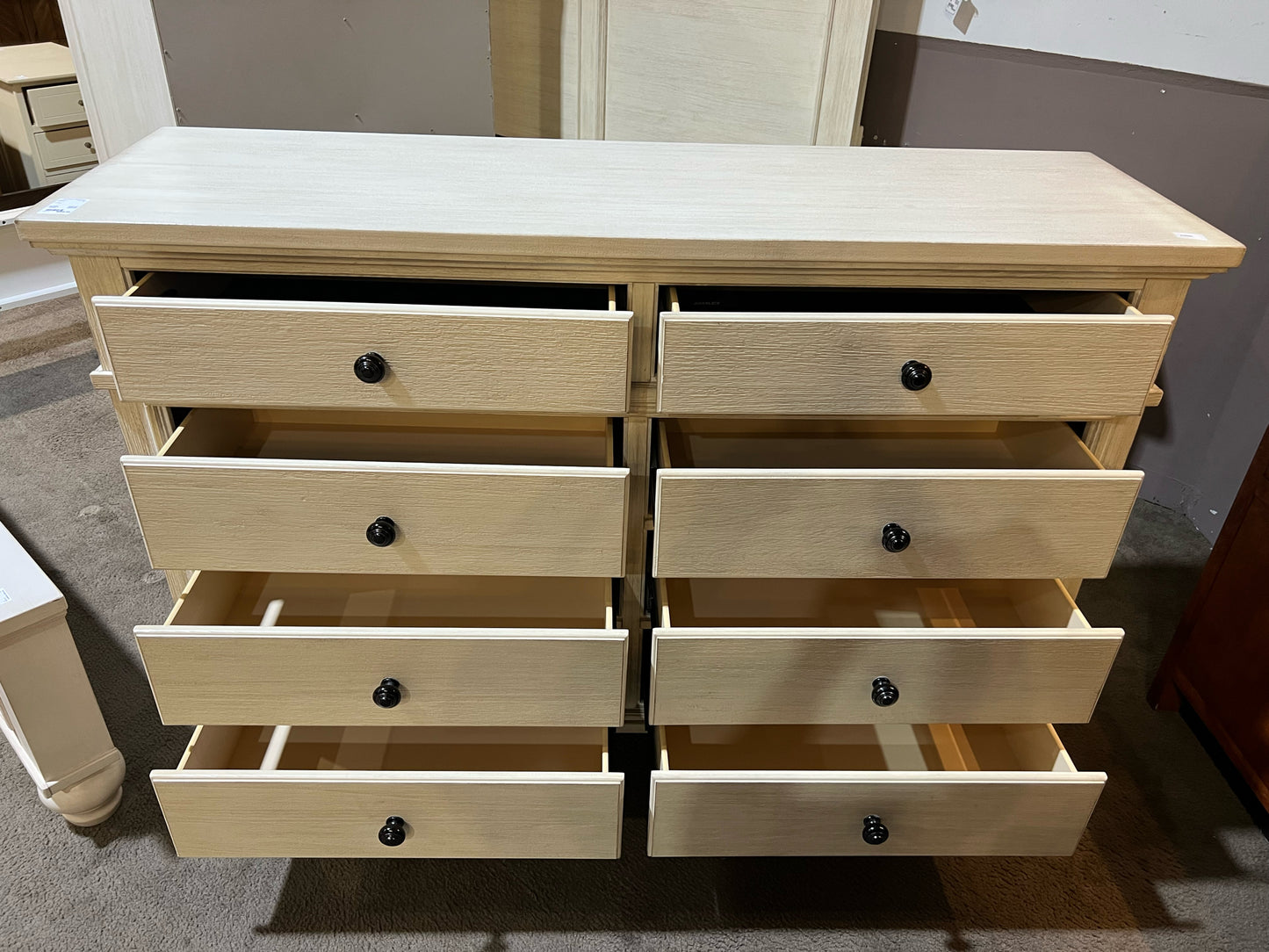 Ashley Cream Wood "Millennium" Dresser