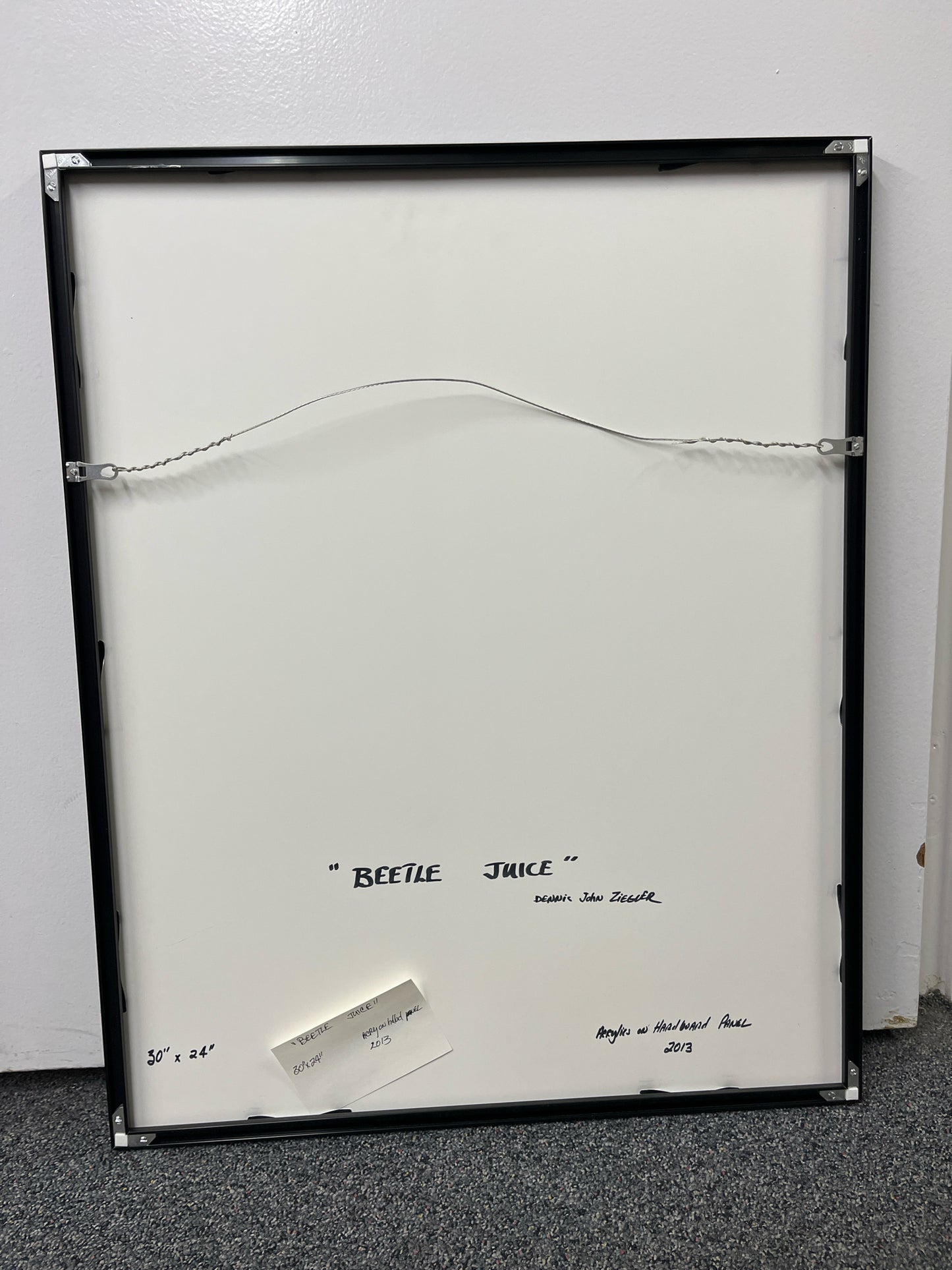 Dennis John Ziegler Black & White Canvas