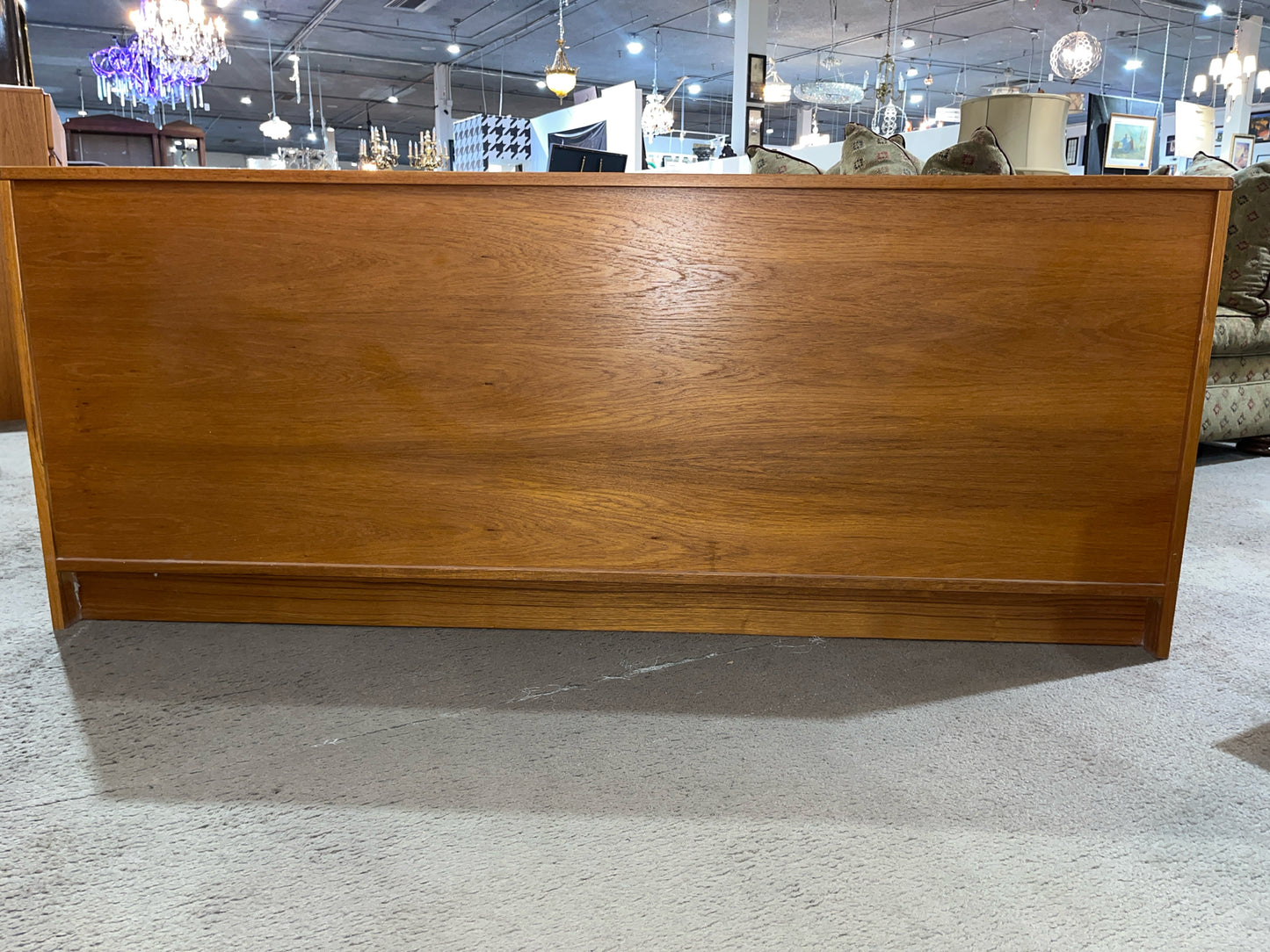Scan Coll Danish Modern 6 Drawer Teak Dresser