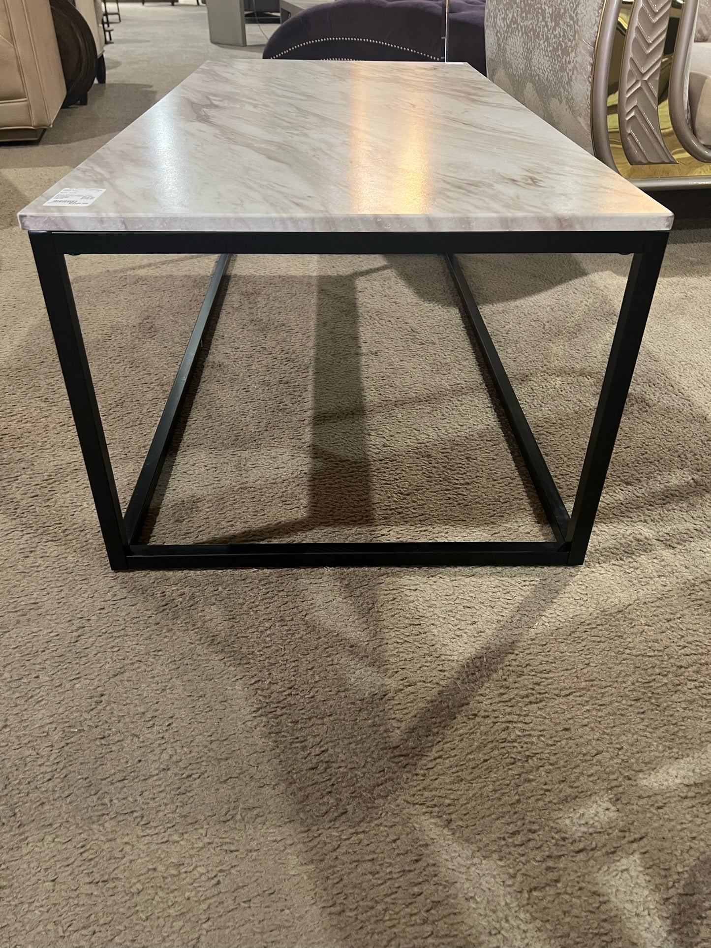 Black Metal Coffee Table