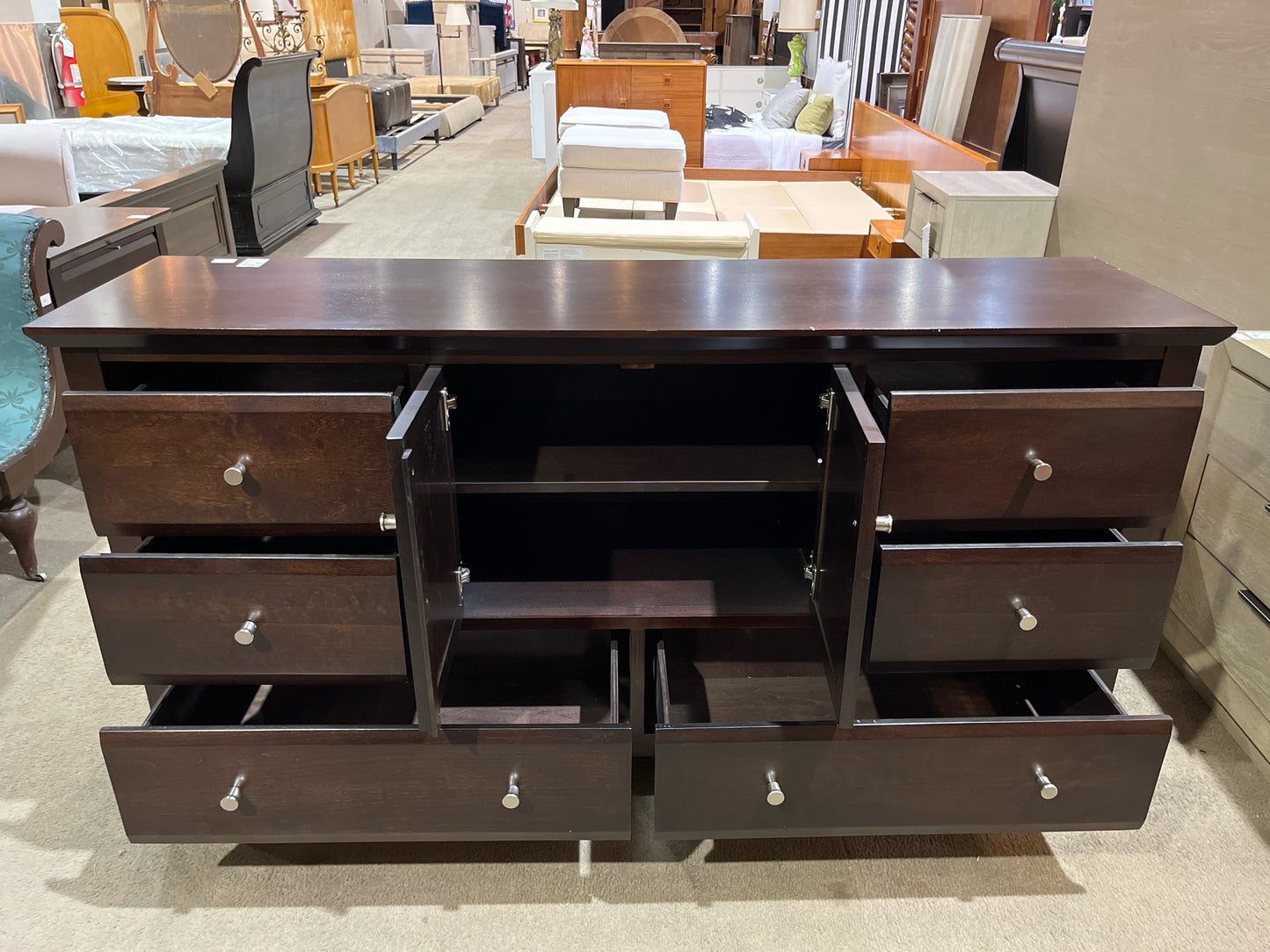 Casana Dark Wood Dresser