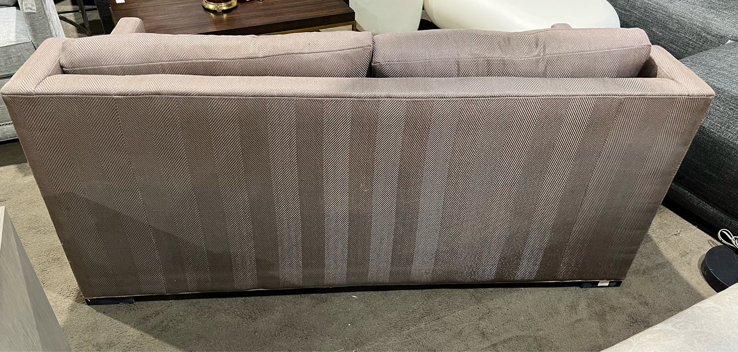 Pearson Tan Chevron Fabric Sofa Sleeper