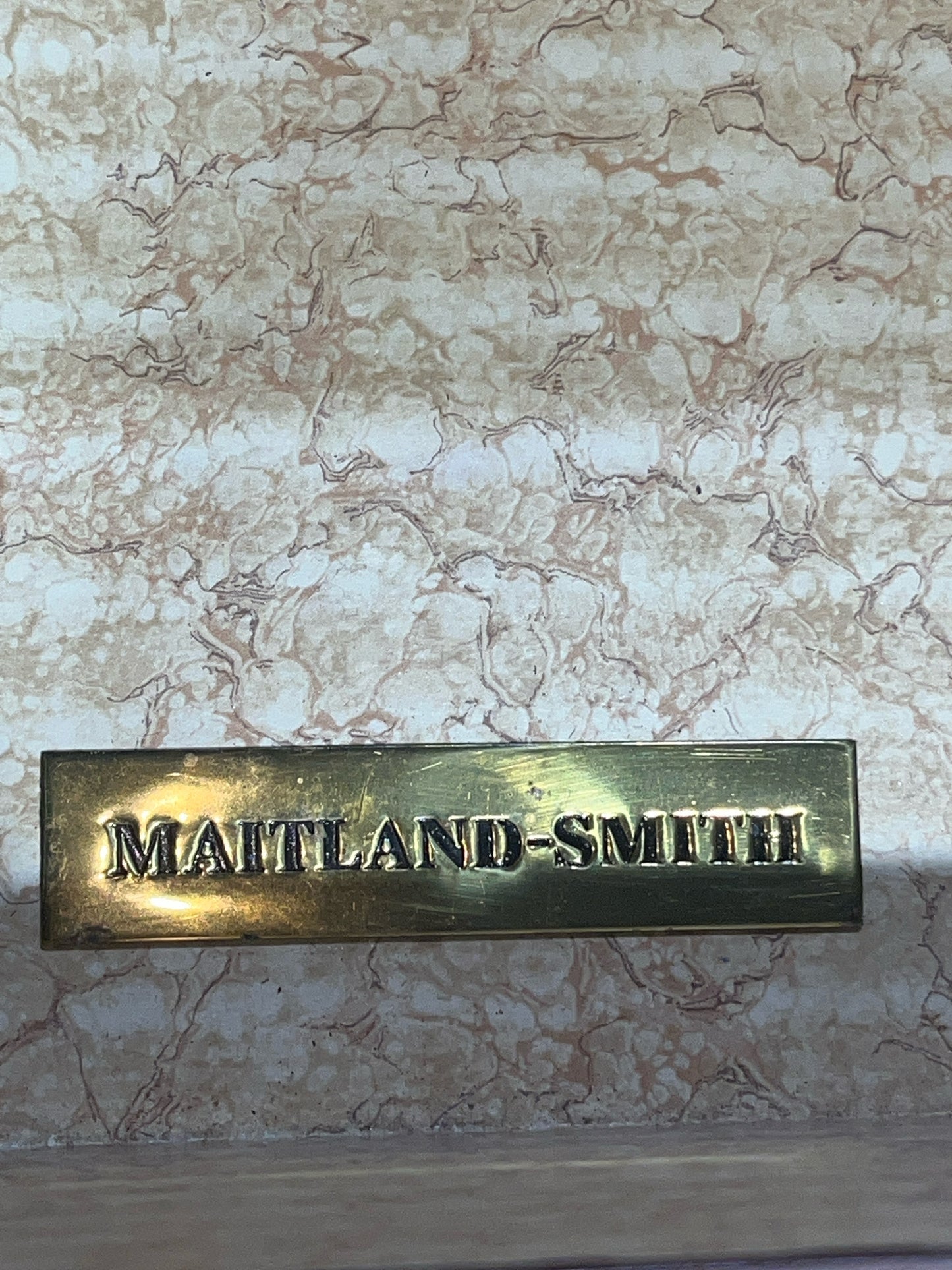 Maitland Smith Red & Seagrass Dresser