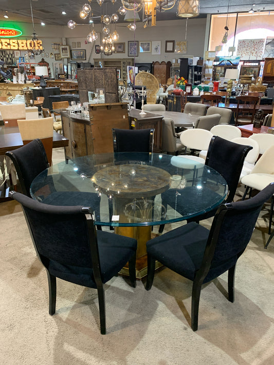 Campaign Style Dining Set