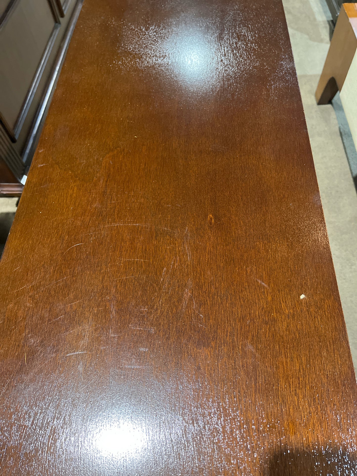 Dark Wood 6 Drawer Dresser
