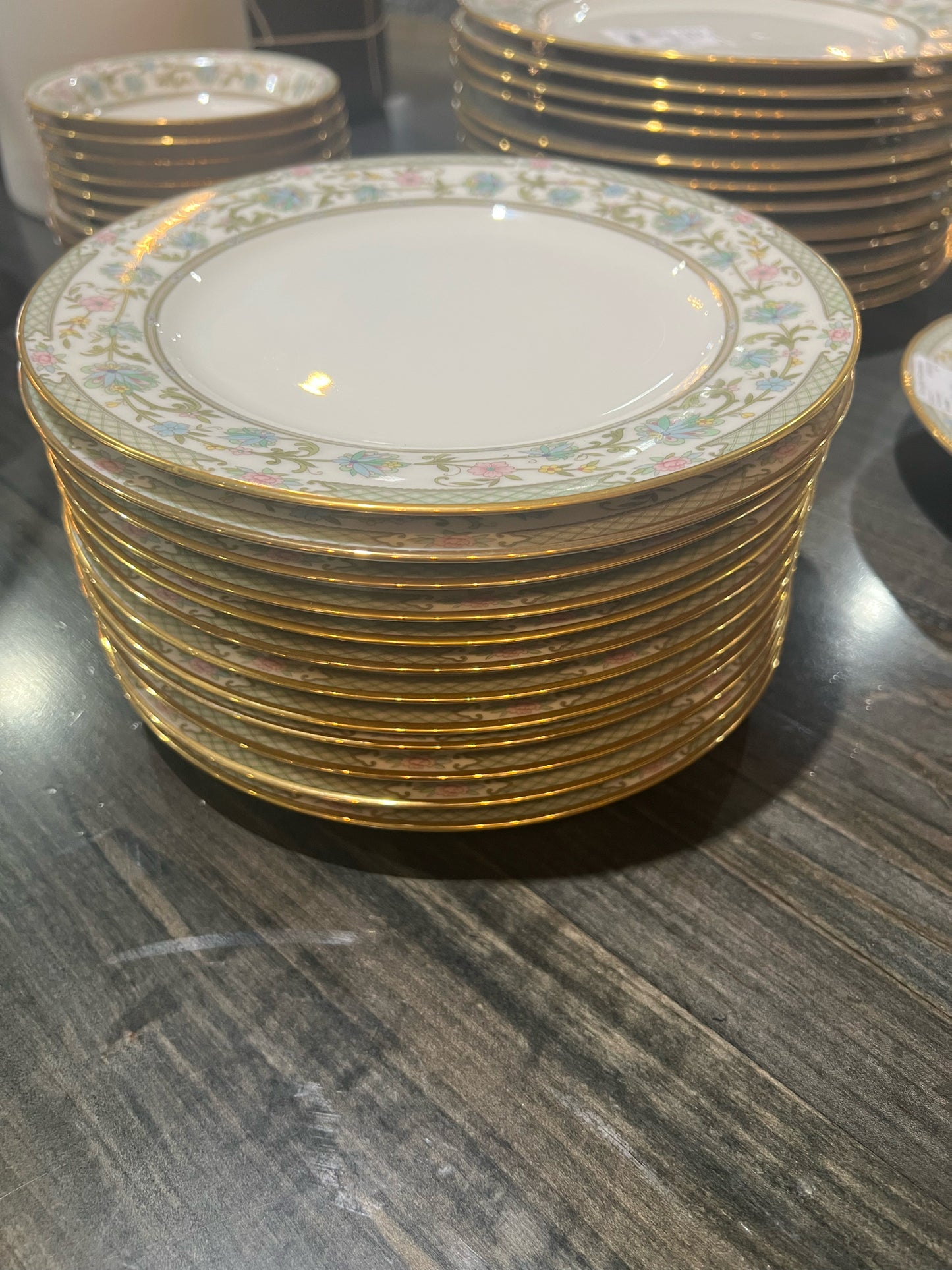 1975 - 1986 Noritake Miyoshi Service for 12 Dinnerware Set