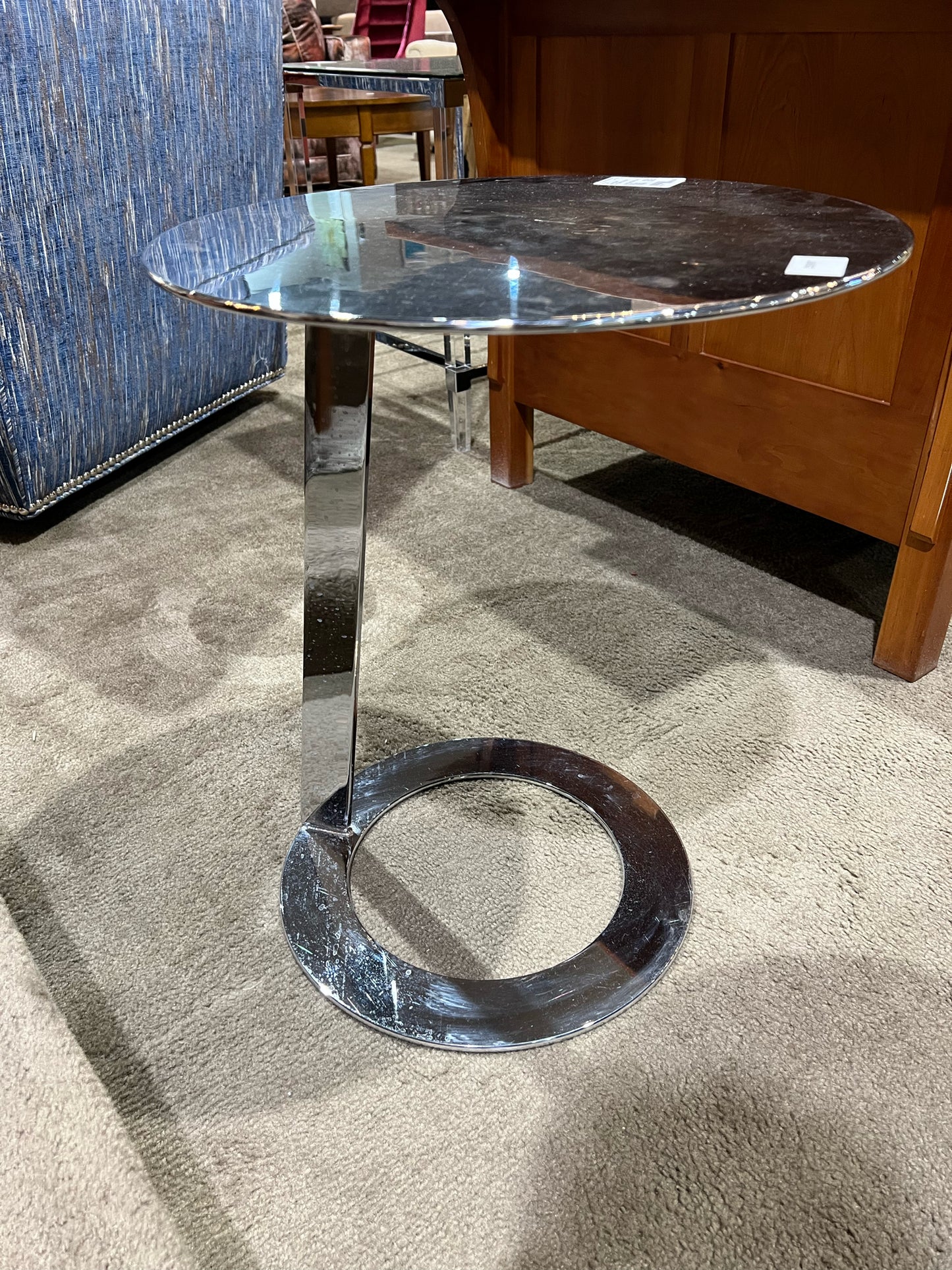 Liguet Roset Side Table Chrome