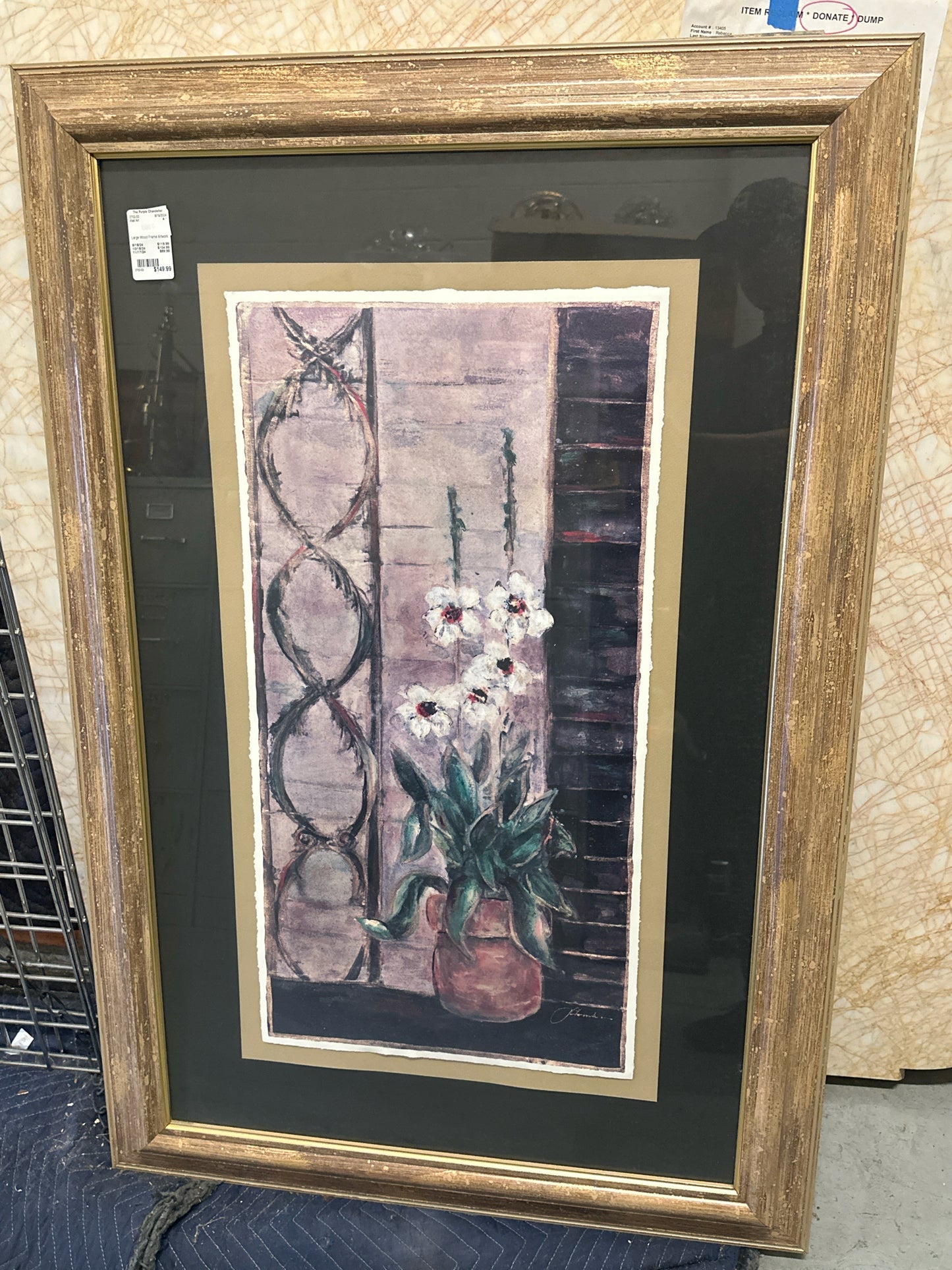 Flower Pot Wall Art