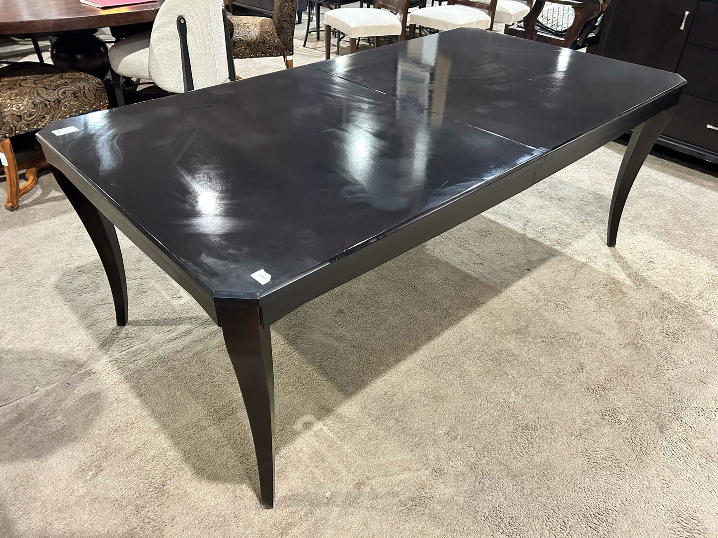 Casana Black Wood Dining Table