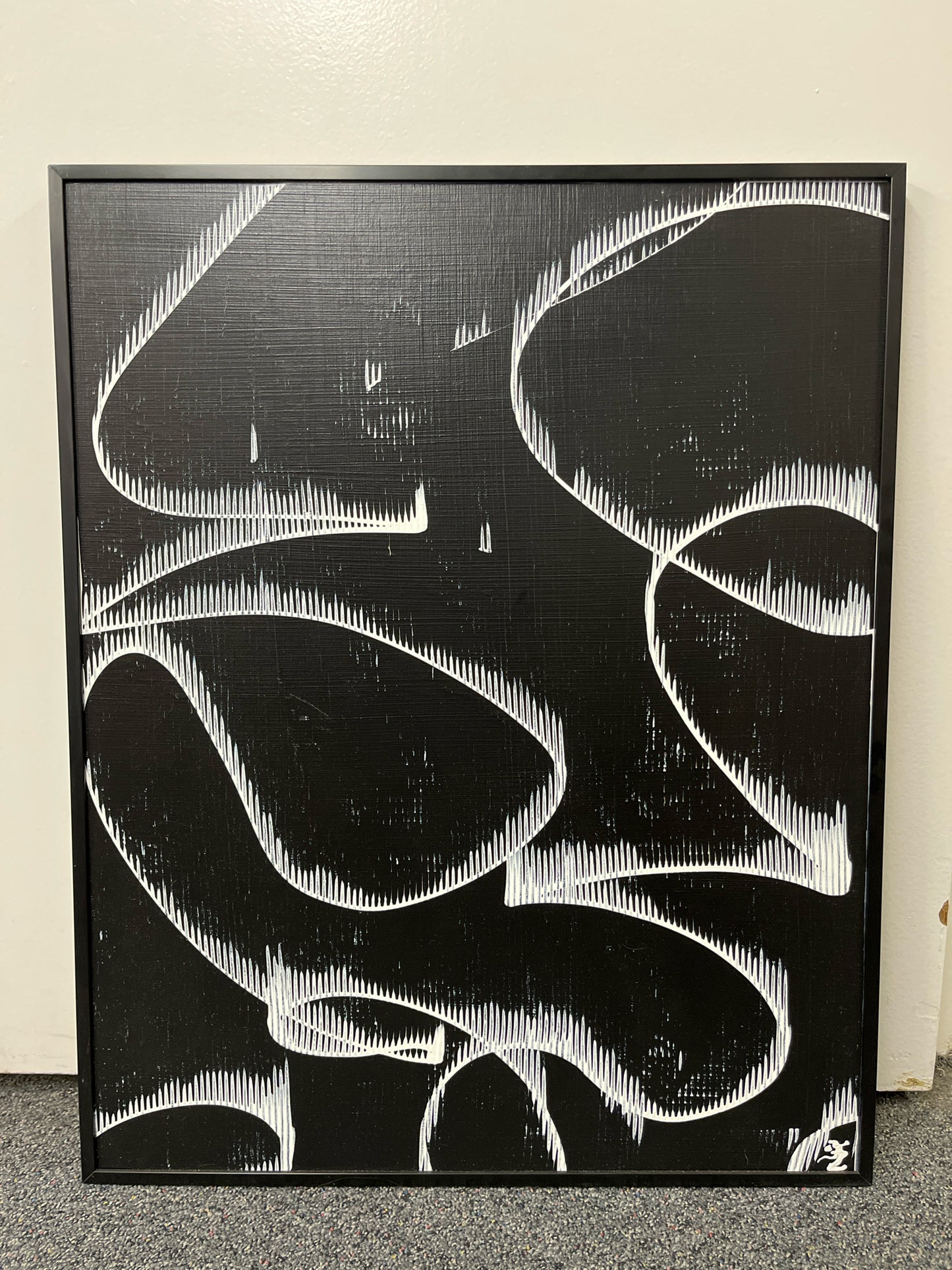 Dennis John Ziegler Black & White Canvas