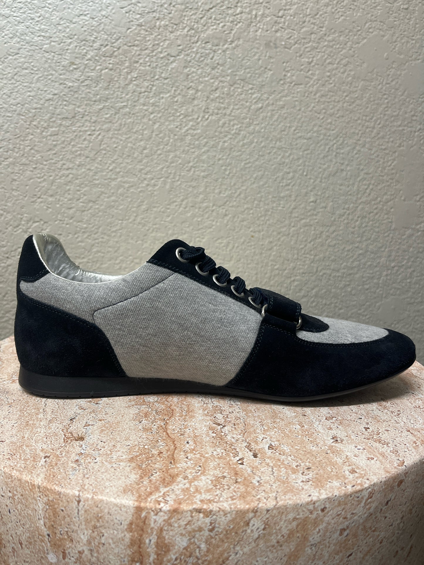 Louis Vuitton Black & Gray Monogram Sneaker
