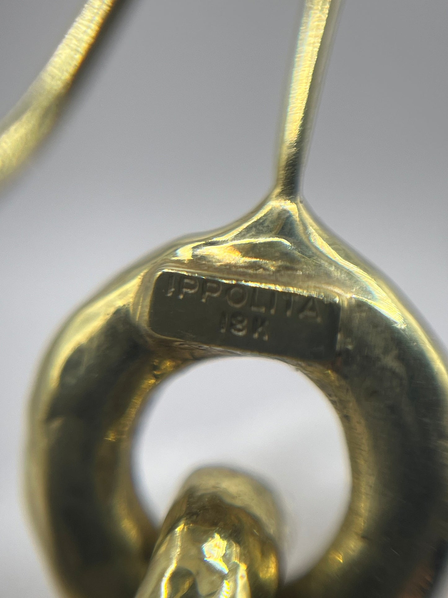 Ippolita 18K Yellow Gold "Circles" Earrings