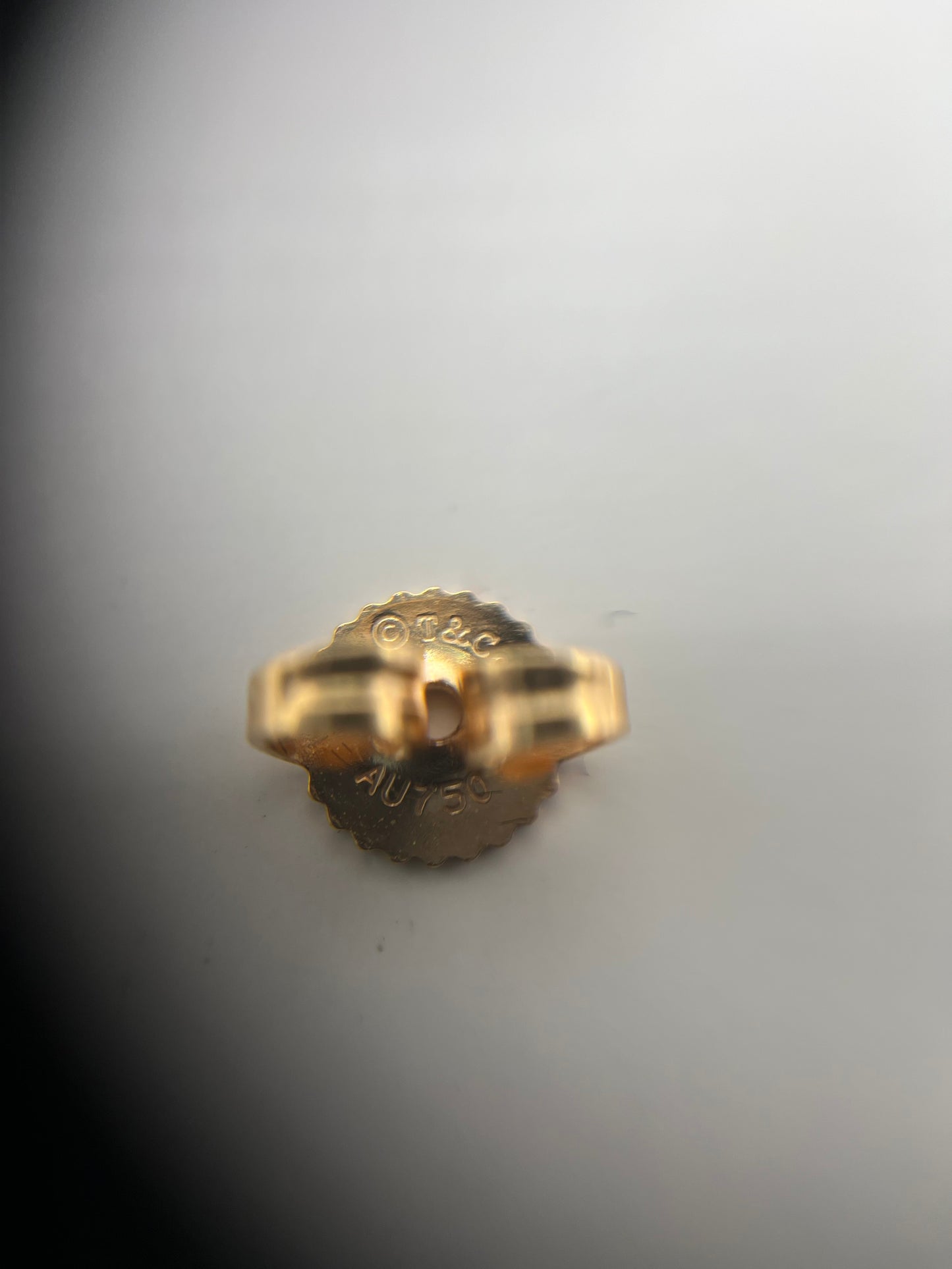 Tiffany & Co 18K Yellow Gold Atlas Earrings