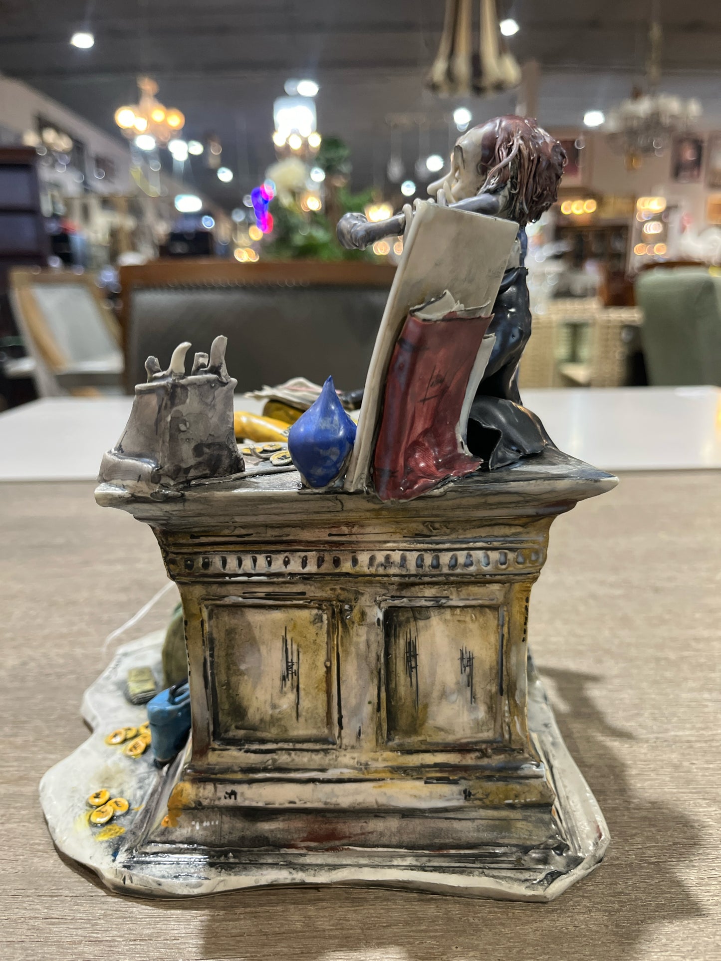 Toni Moretto "The Bookkeeper" Figurine