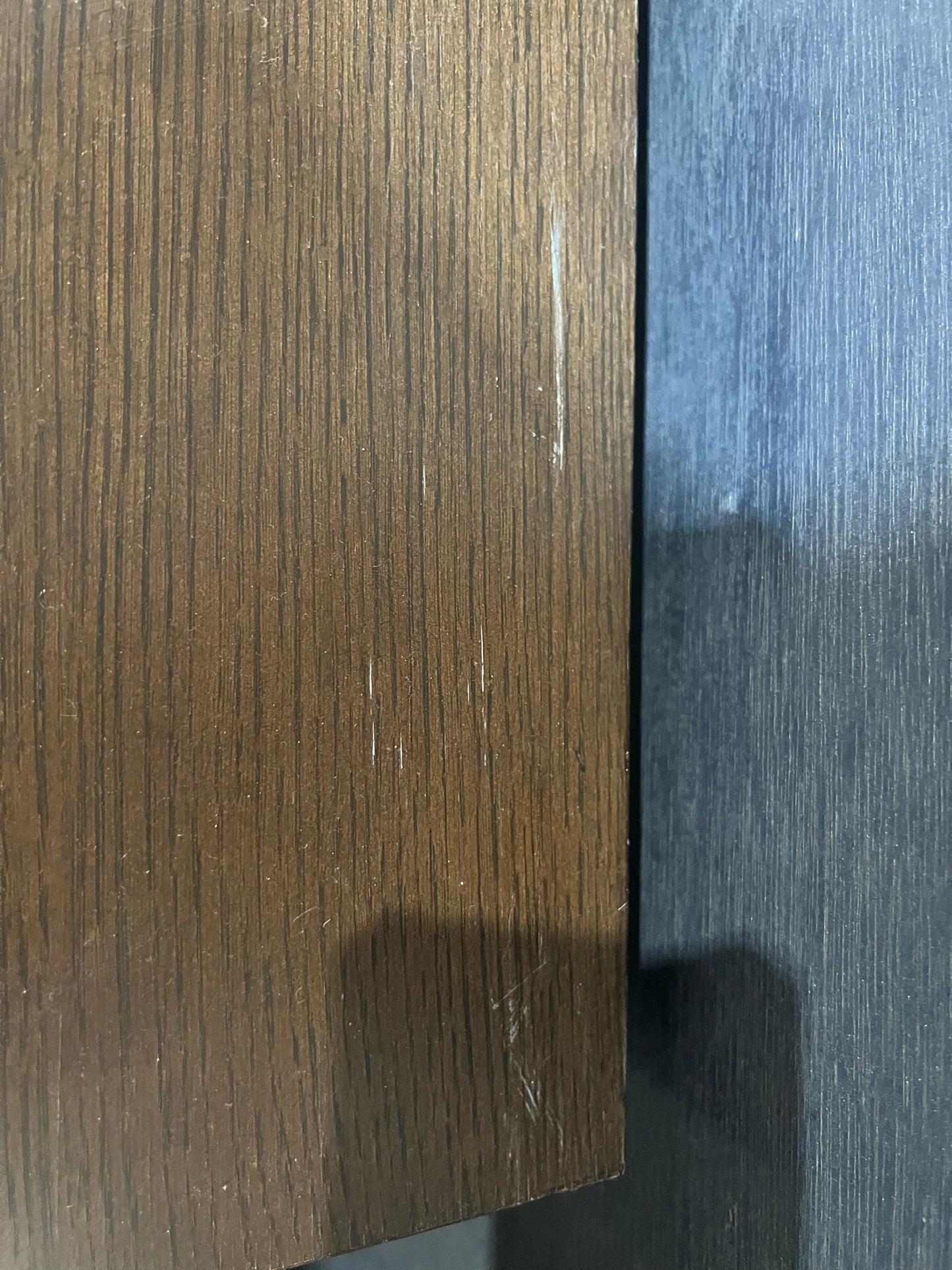 Century Single Drawer Oak Nightstand
