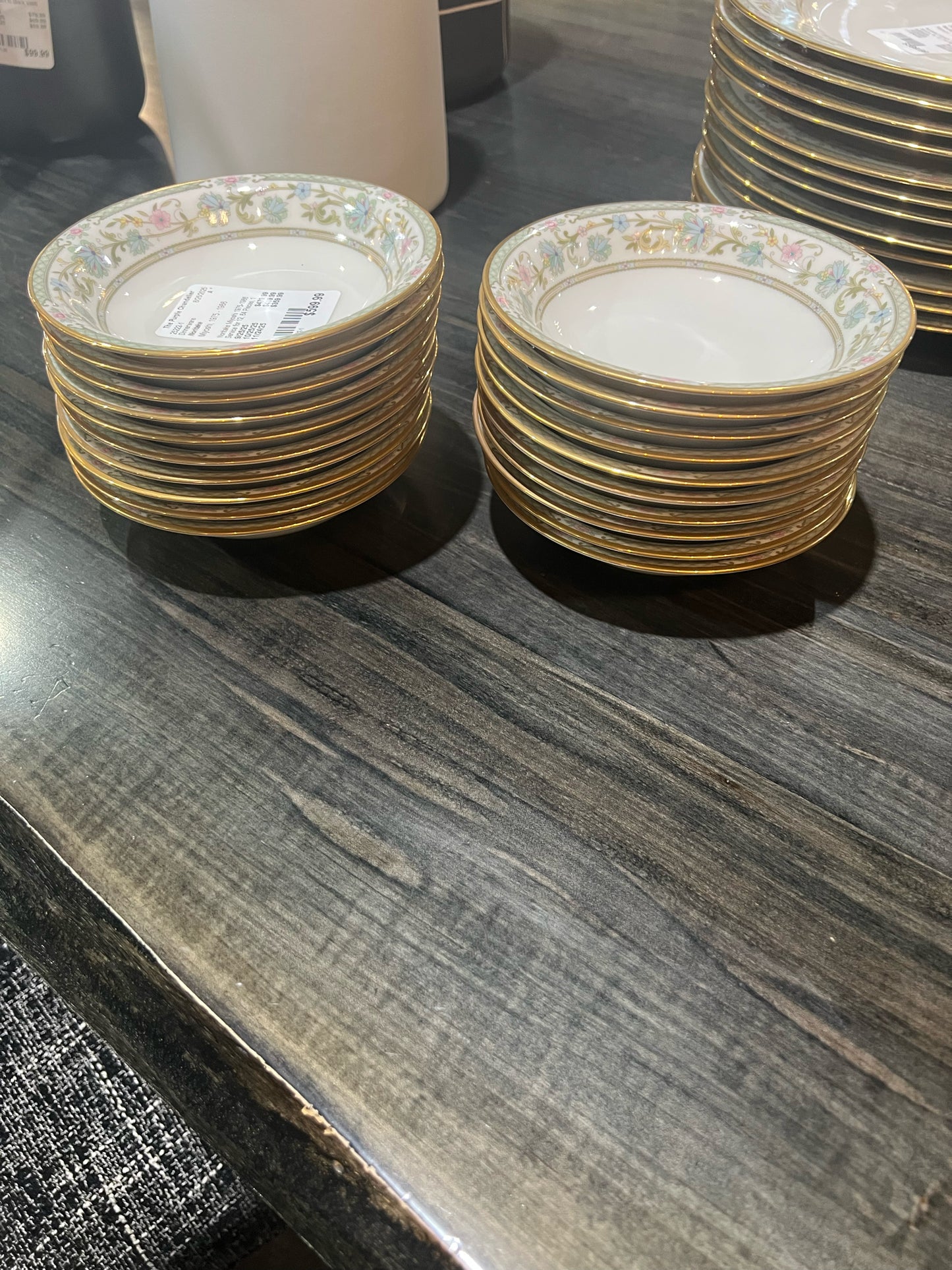 1975 - 1986 Noritake Miyoshi Service for 12 Dinnerware Set