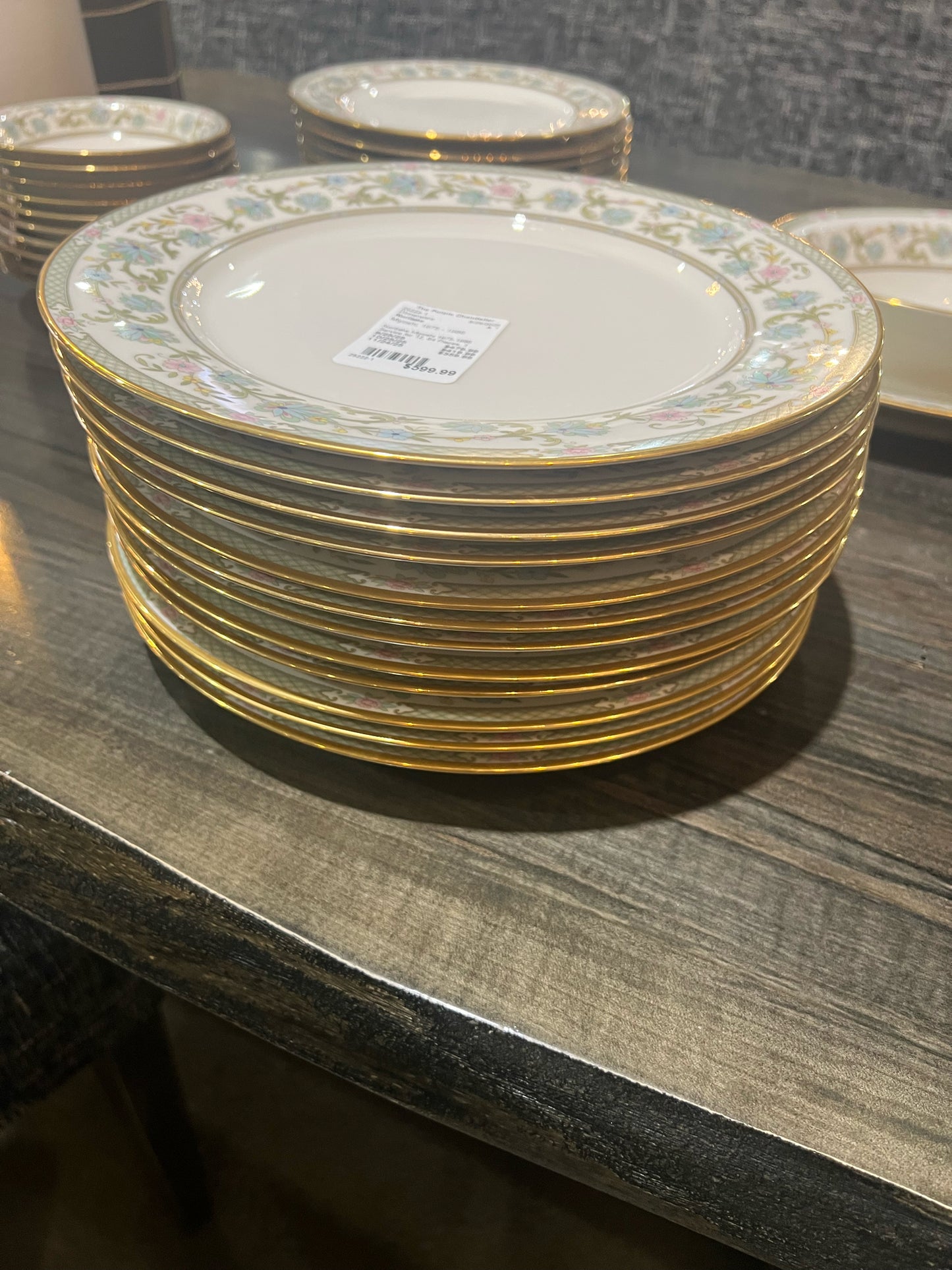 1975 - 1986 Noritake Miyoshi Service for 12 Dinnerware Set