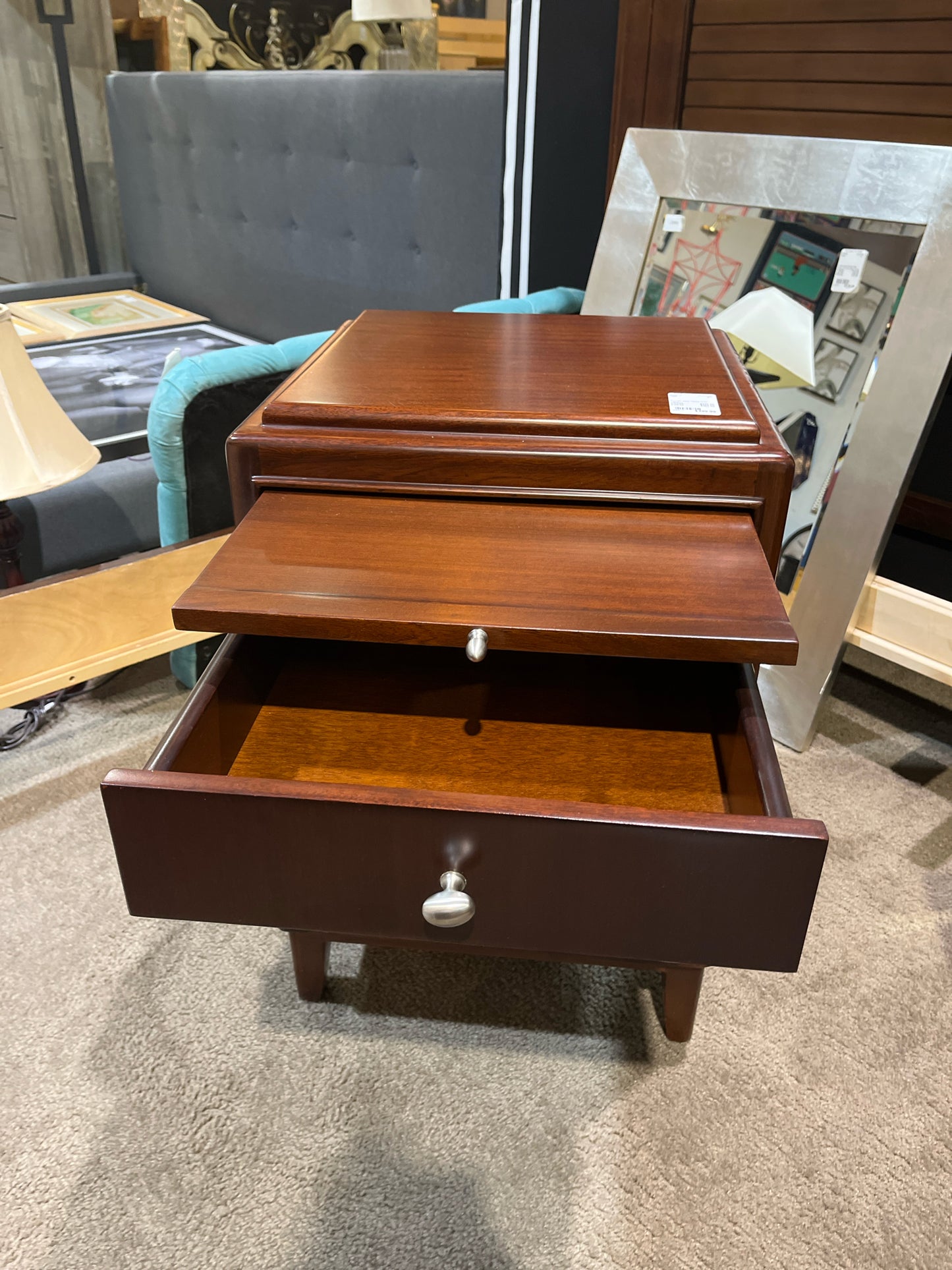 Single Drawer Roman Side Table