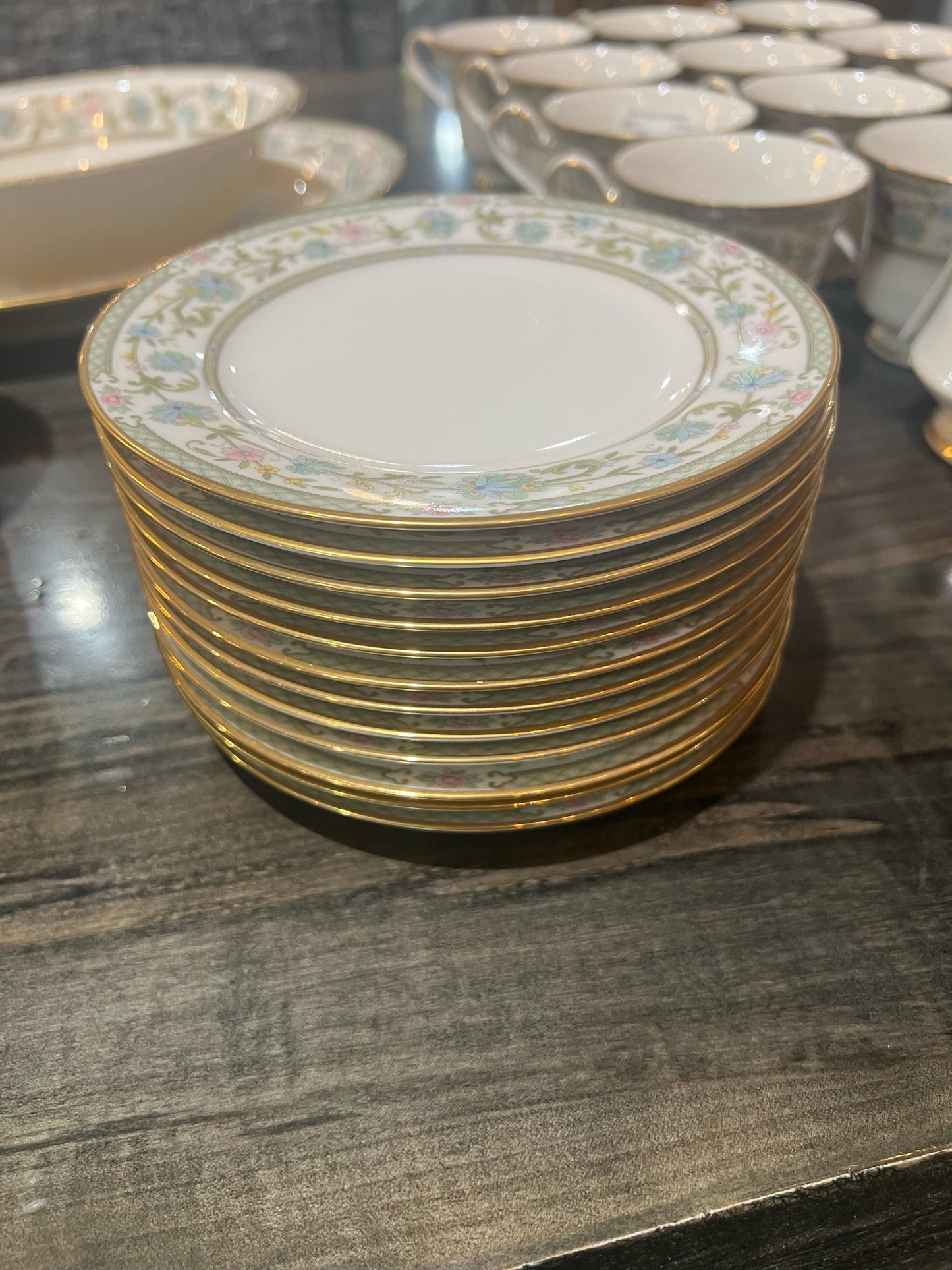 1975 - 1986 Noritake Miyoshi Service for 12 Dinnerware Set