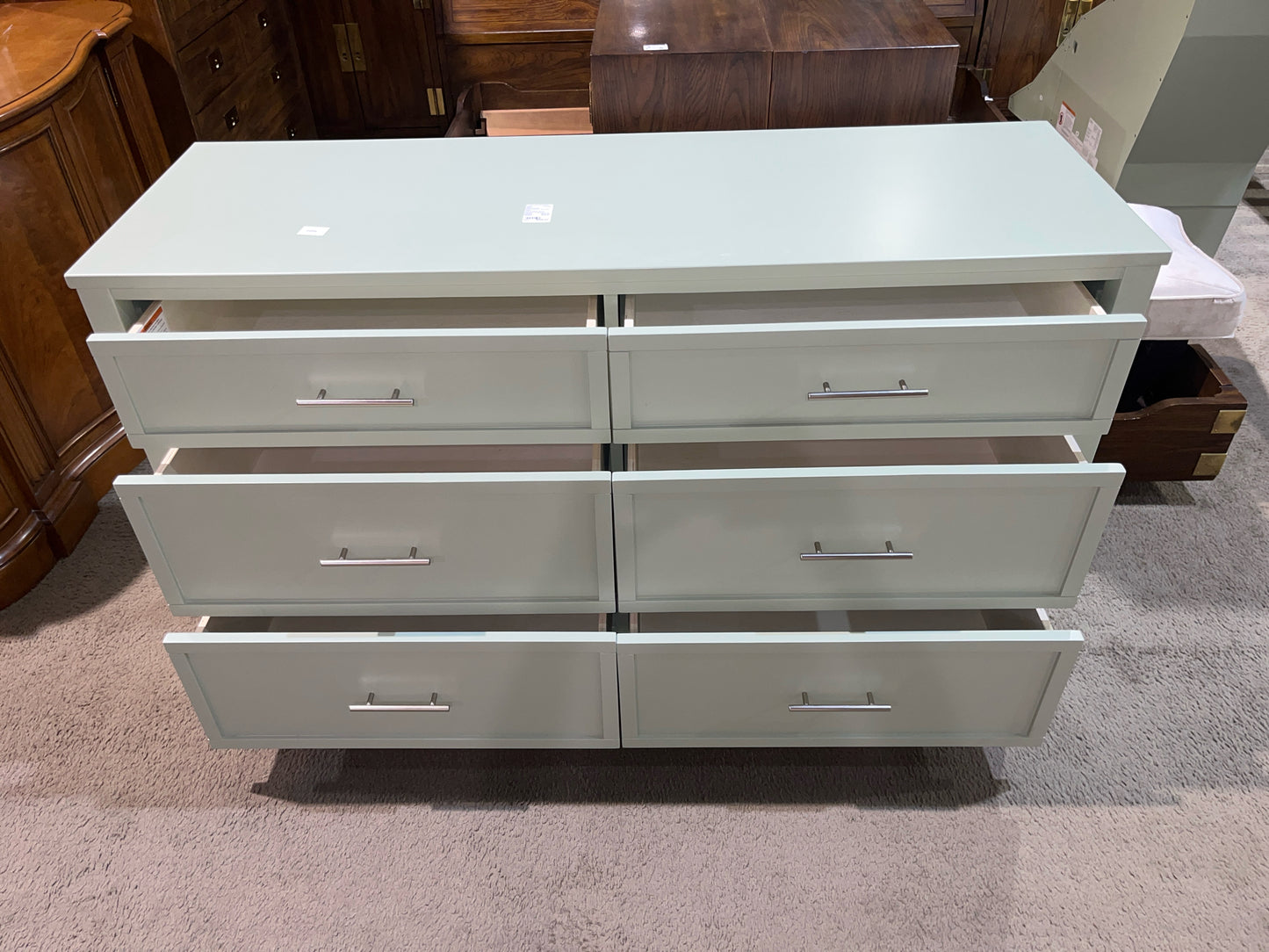 William Sonoma Sage 6 Drawer "Camden" Dresser