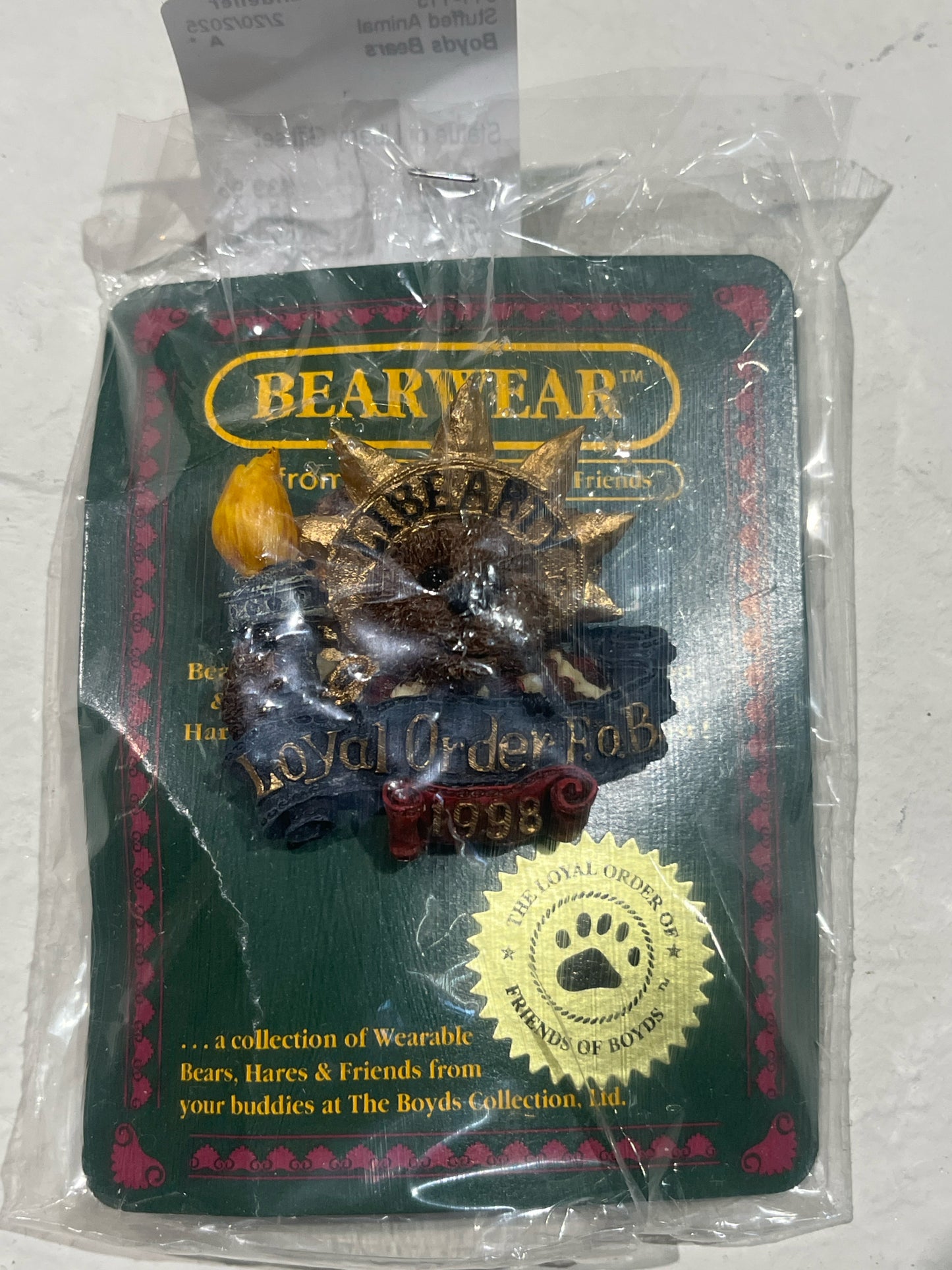 Boyds Bears Statue of Liberty Gift set