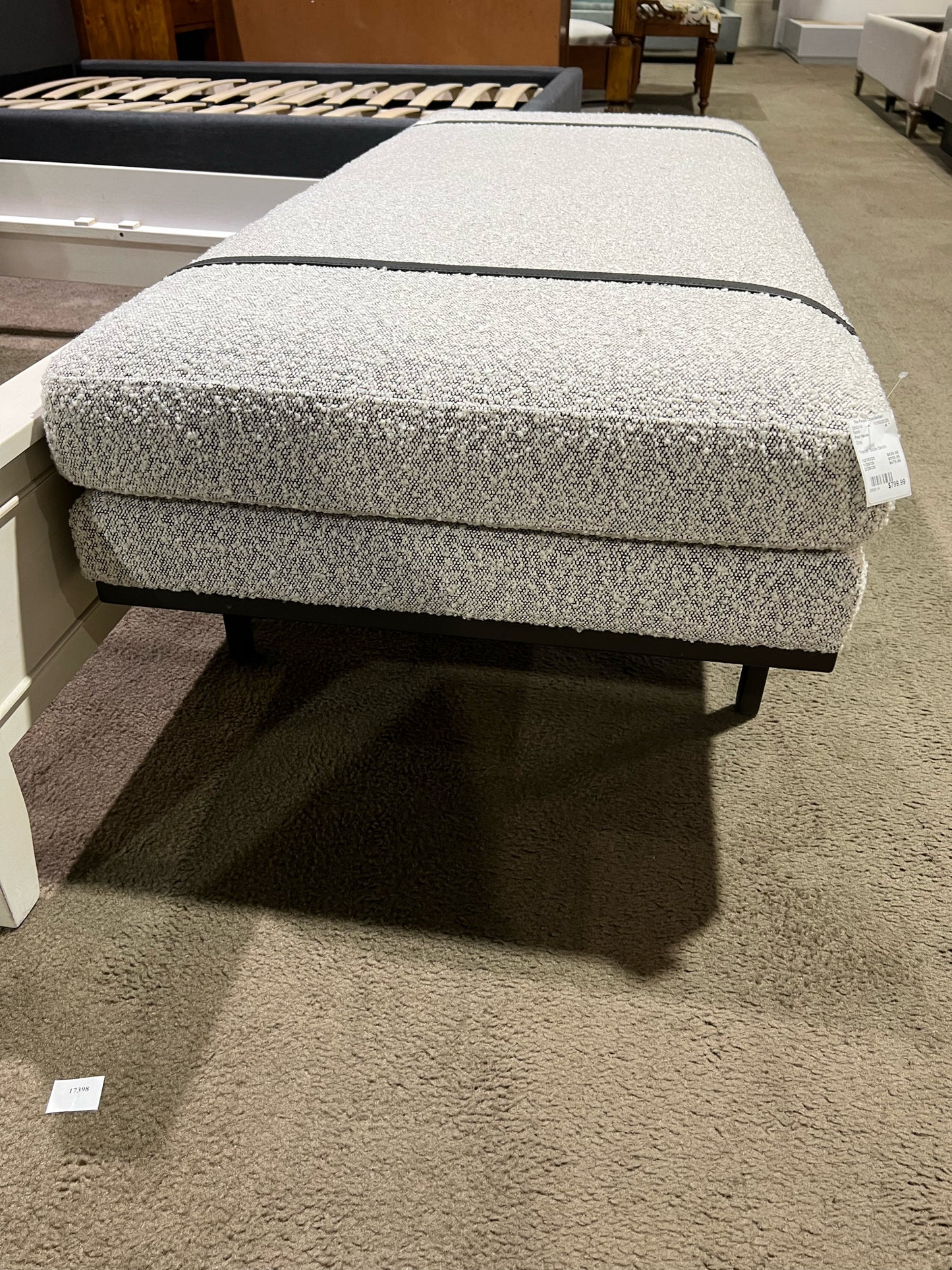 Four Hands Gray Bench