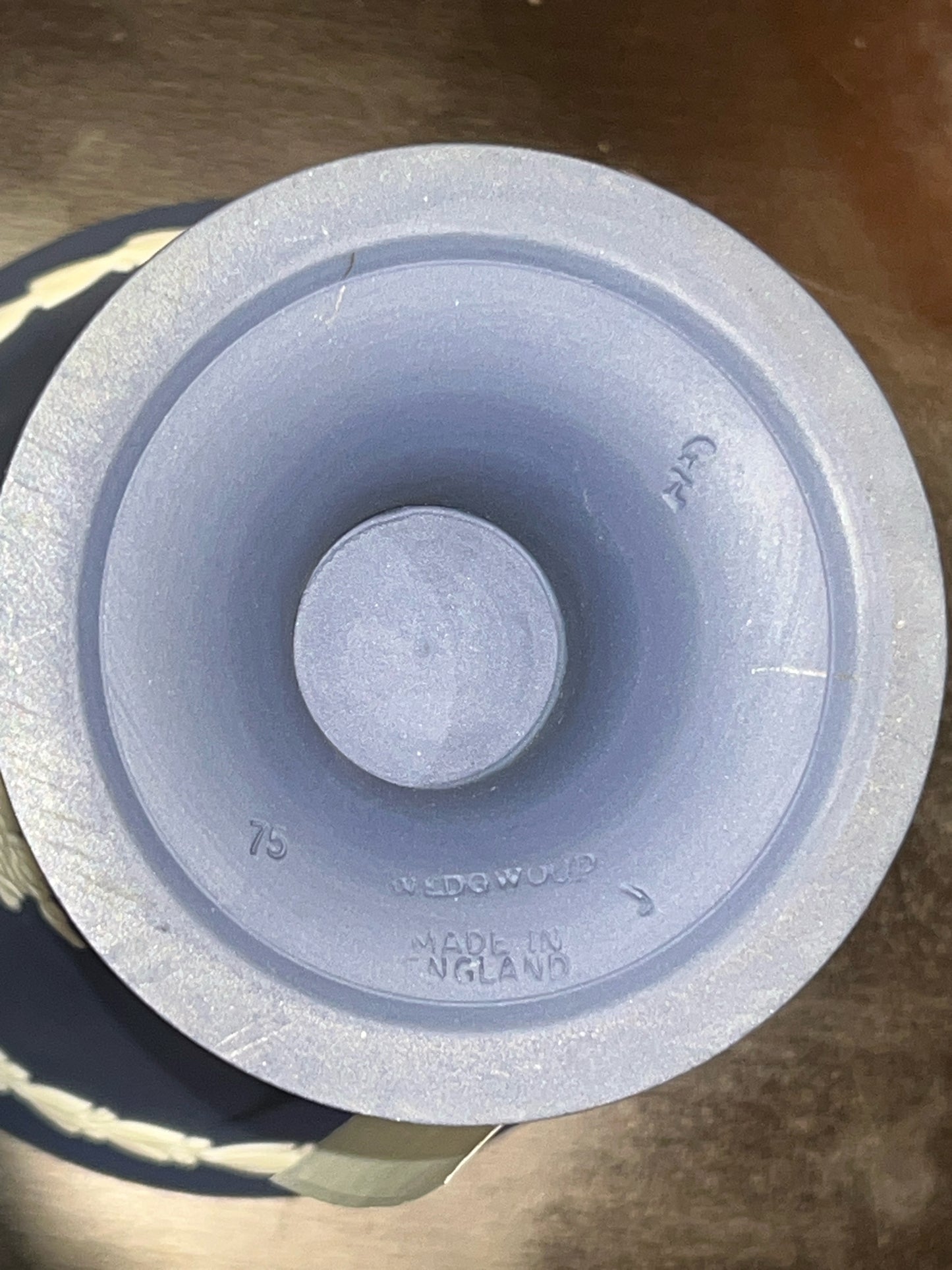 Wedgwood Blue Jasperware Vase