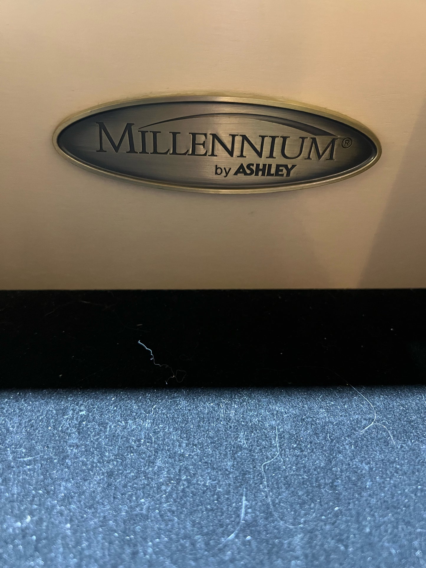 Ashley Cream Wood "Millennium" Dresser