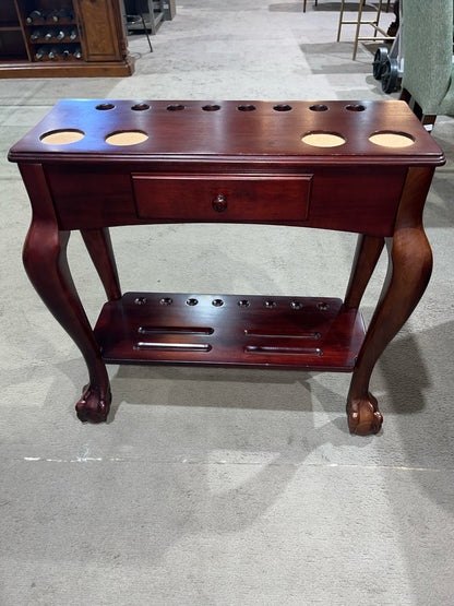 Mahogany Pool Stick Holder