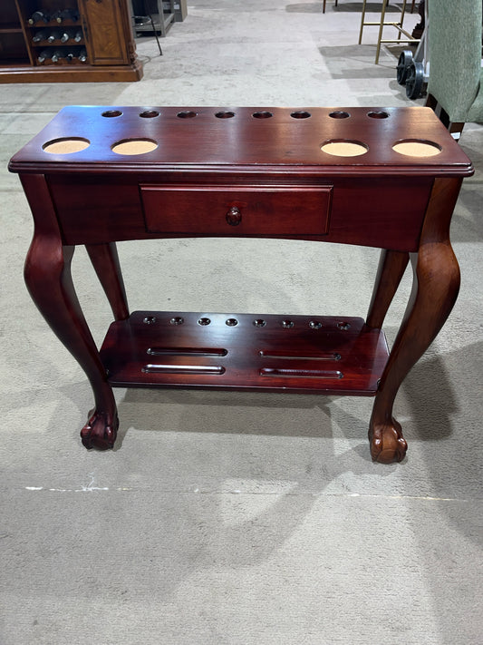 Mahogany Pool Stick Holder