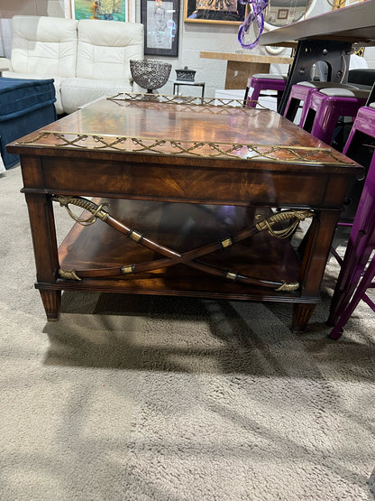 Theodore Alexander Wood Althorp Admirality Coffee Table