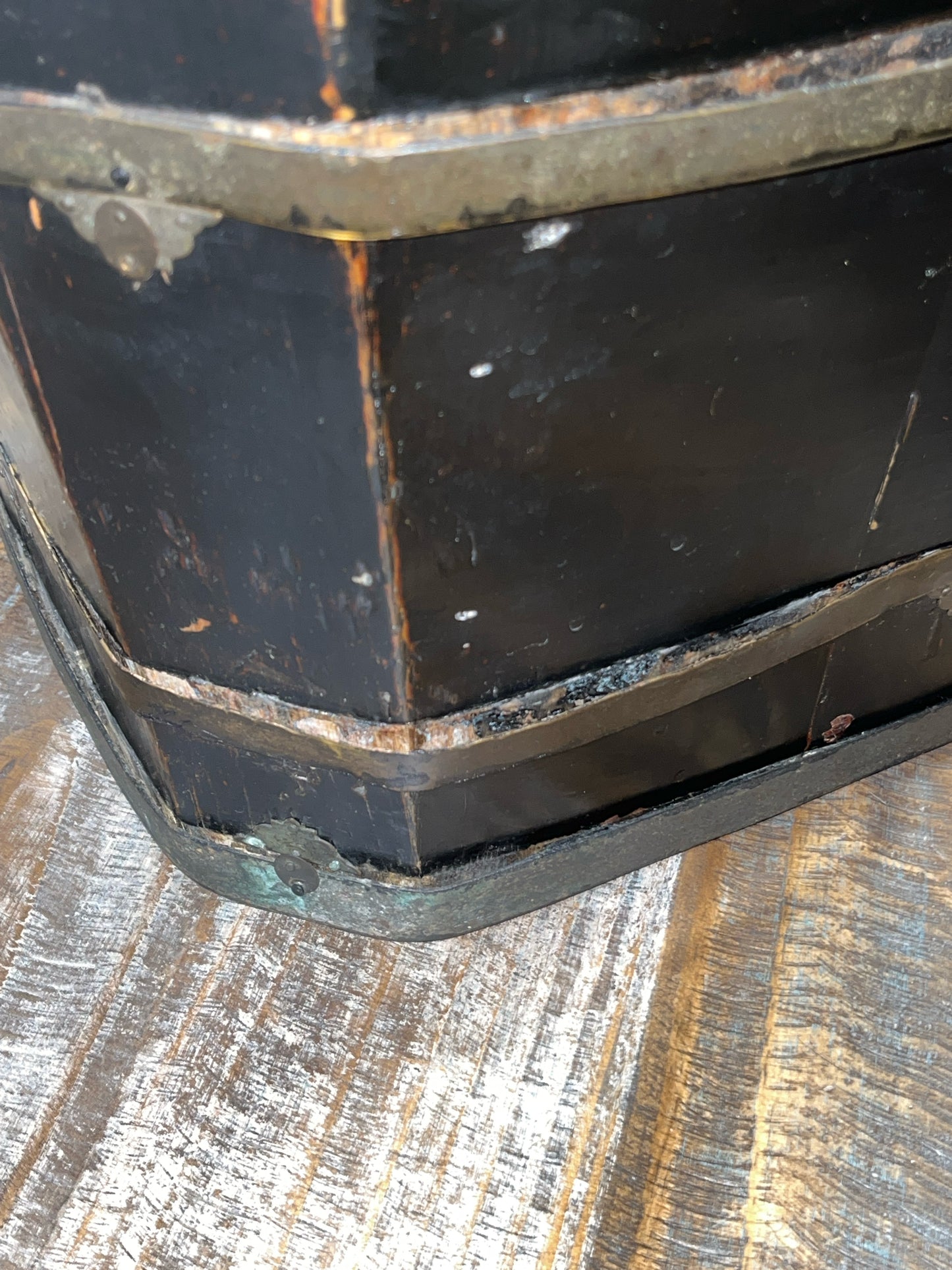 Antique Asian Style Box with Lid