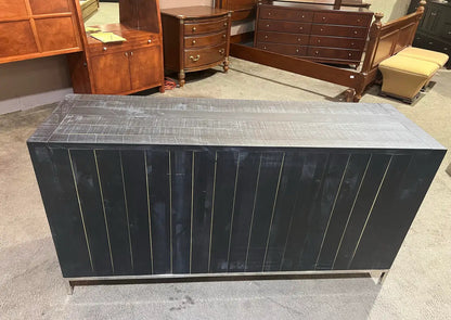 Bernhardt 8 Drawer Black Wood "Loft" Dresser