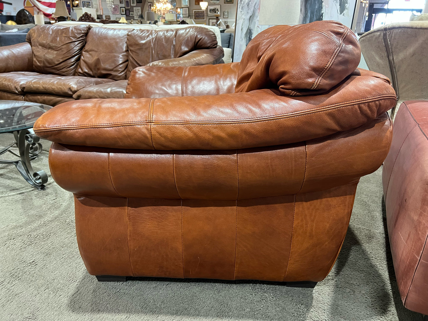 Brown Leather Chair