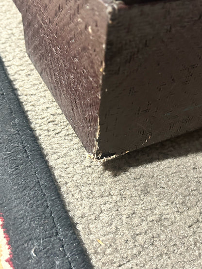 Dark Red Asian Tea Table