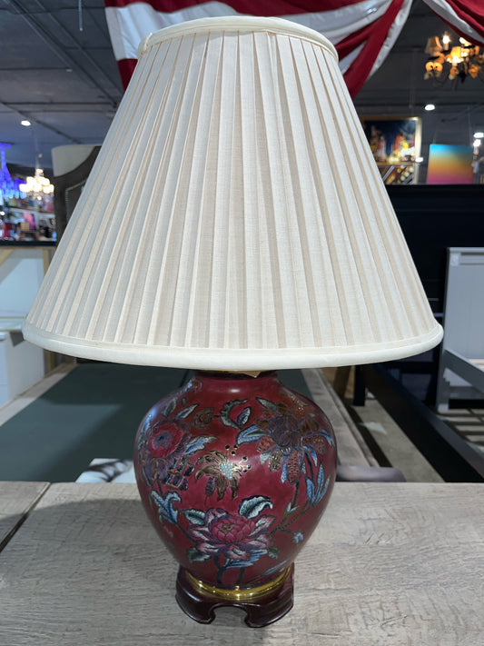 1970's Ming Style Urn Lamp