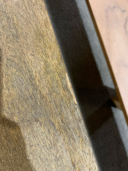 William Sonoma King Grey Wood Bed