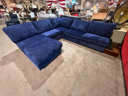 Blue Sectional