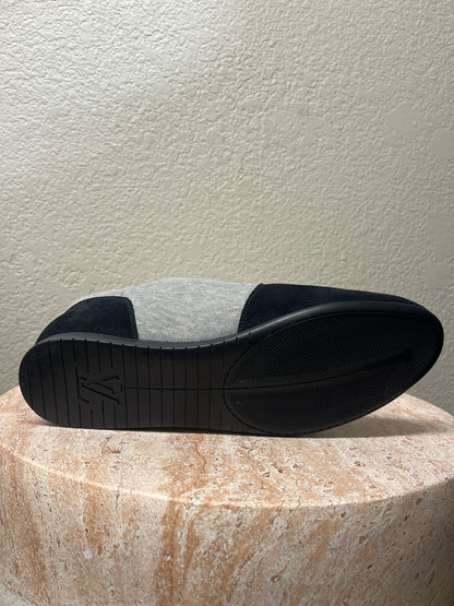 Louis Vuitton Black & Gray Monogram Sneaker