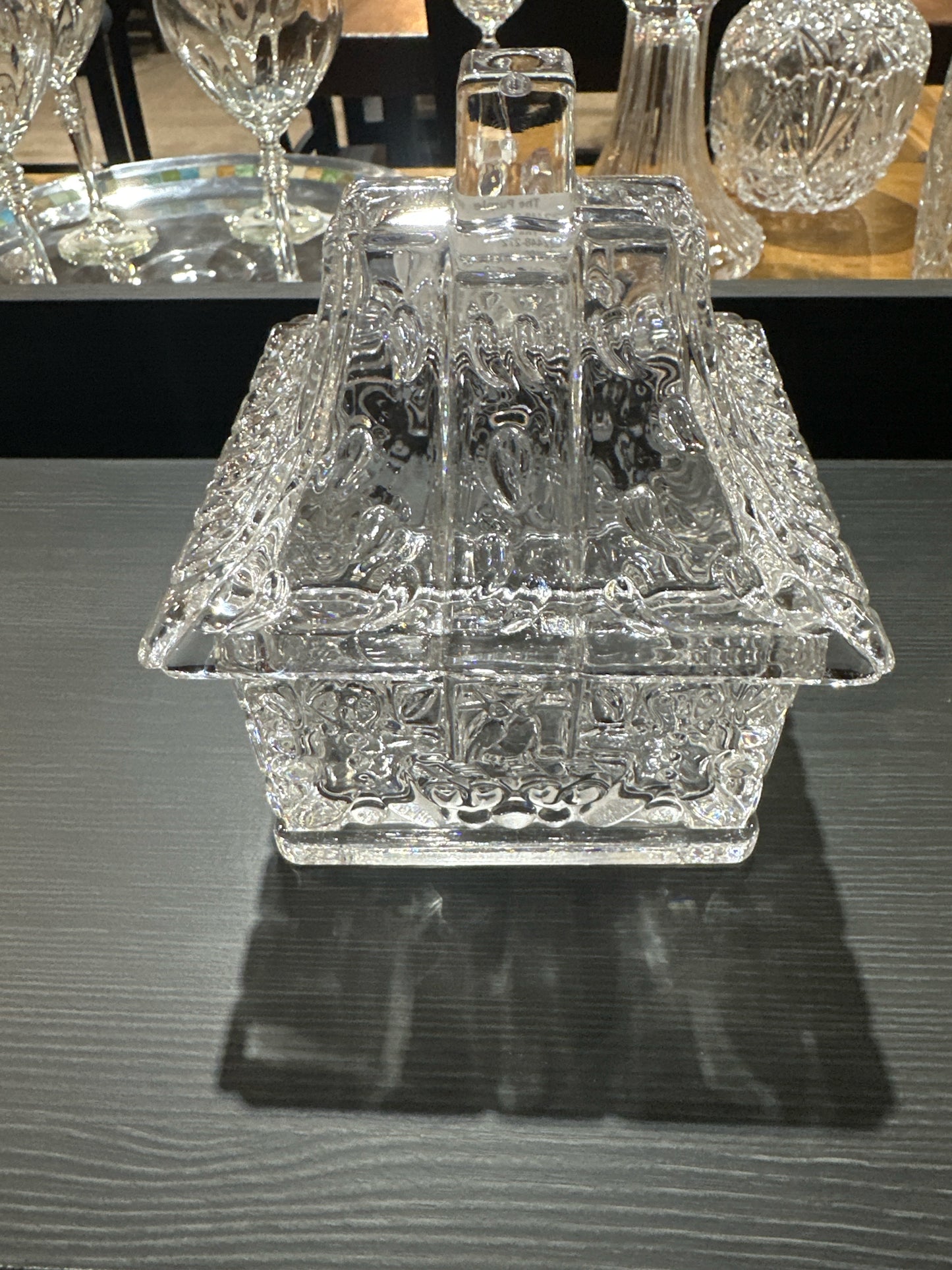 Glass House & Lid