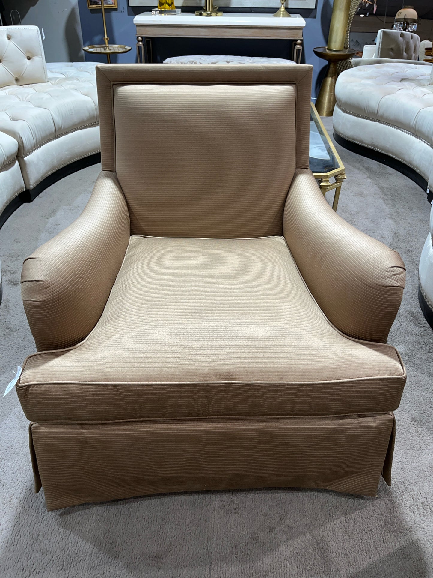 Schnadig Gold Compositions Chair