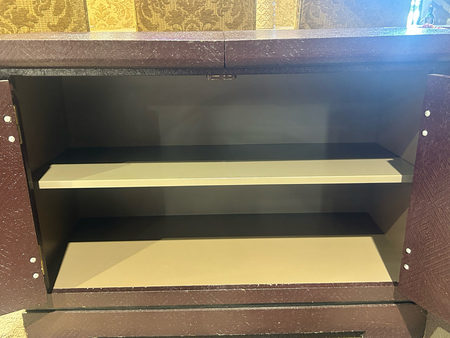 Dark Red Asian Tea Table