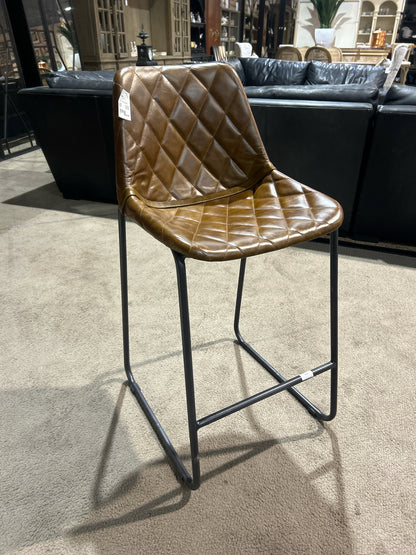 RC Willey Leather High Top Chairs