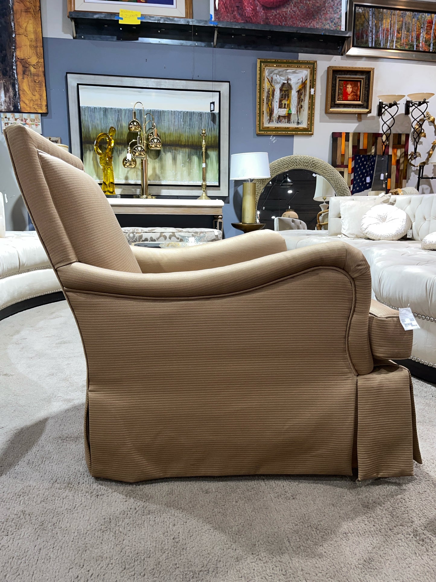 Schnadig Gold Compositions Chair