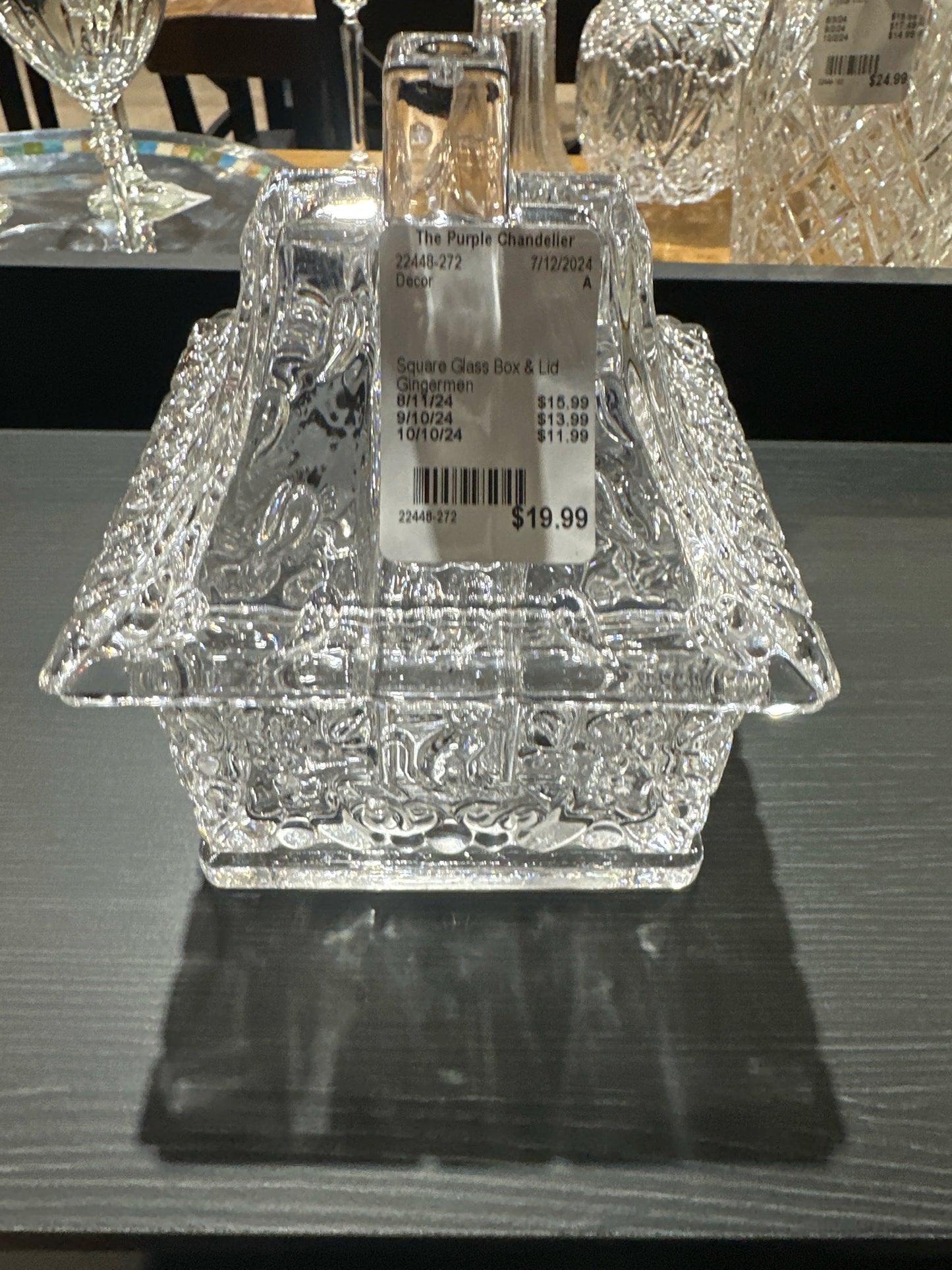 Glass House & Lid